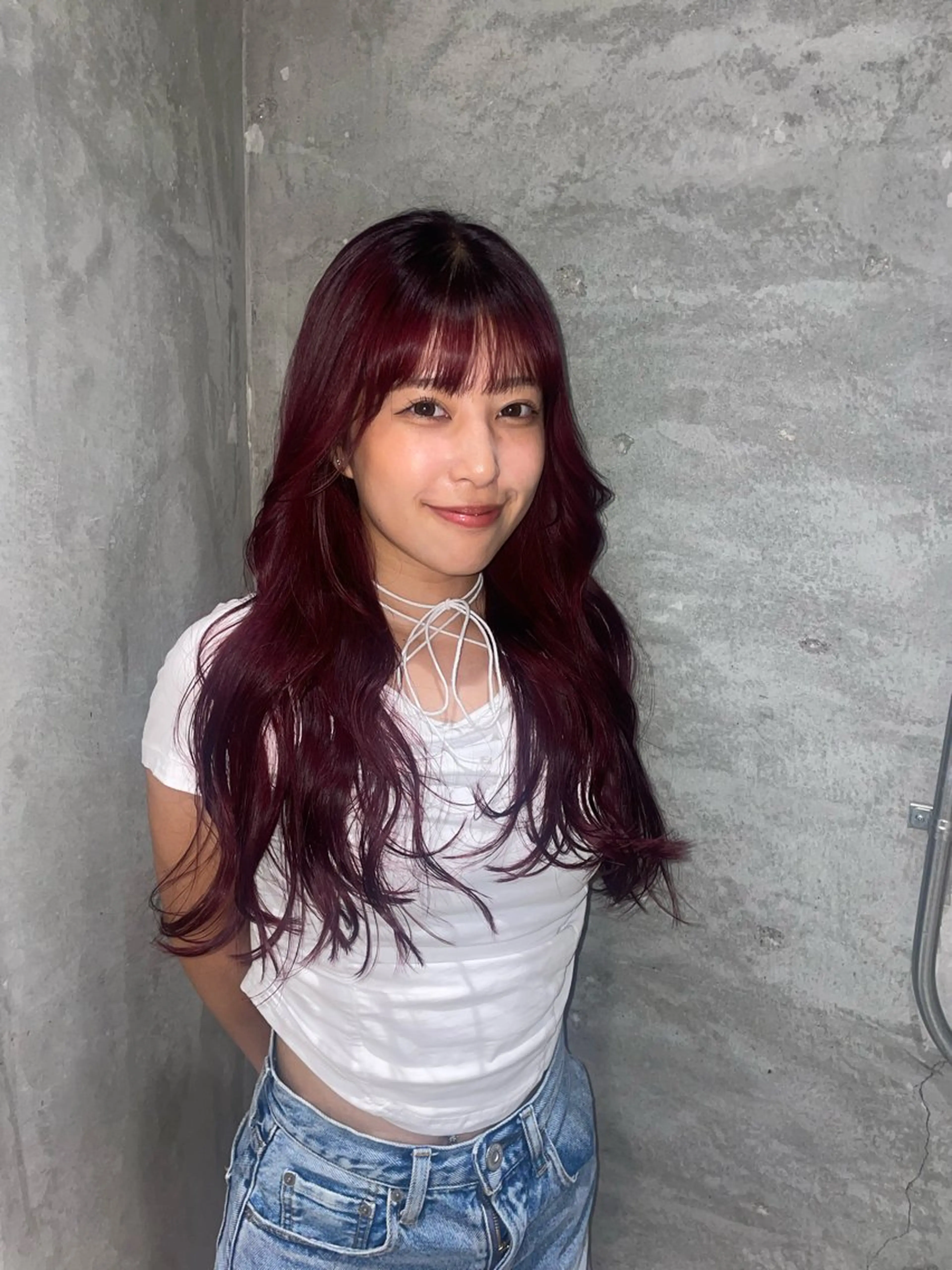 ロング カラー asada makotoのヘアスタイル