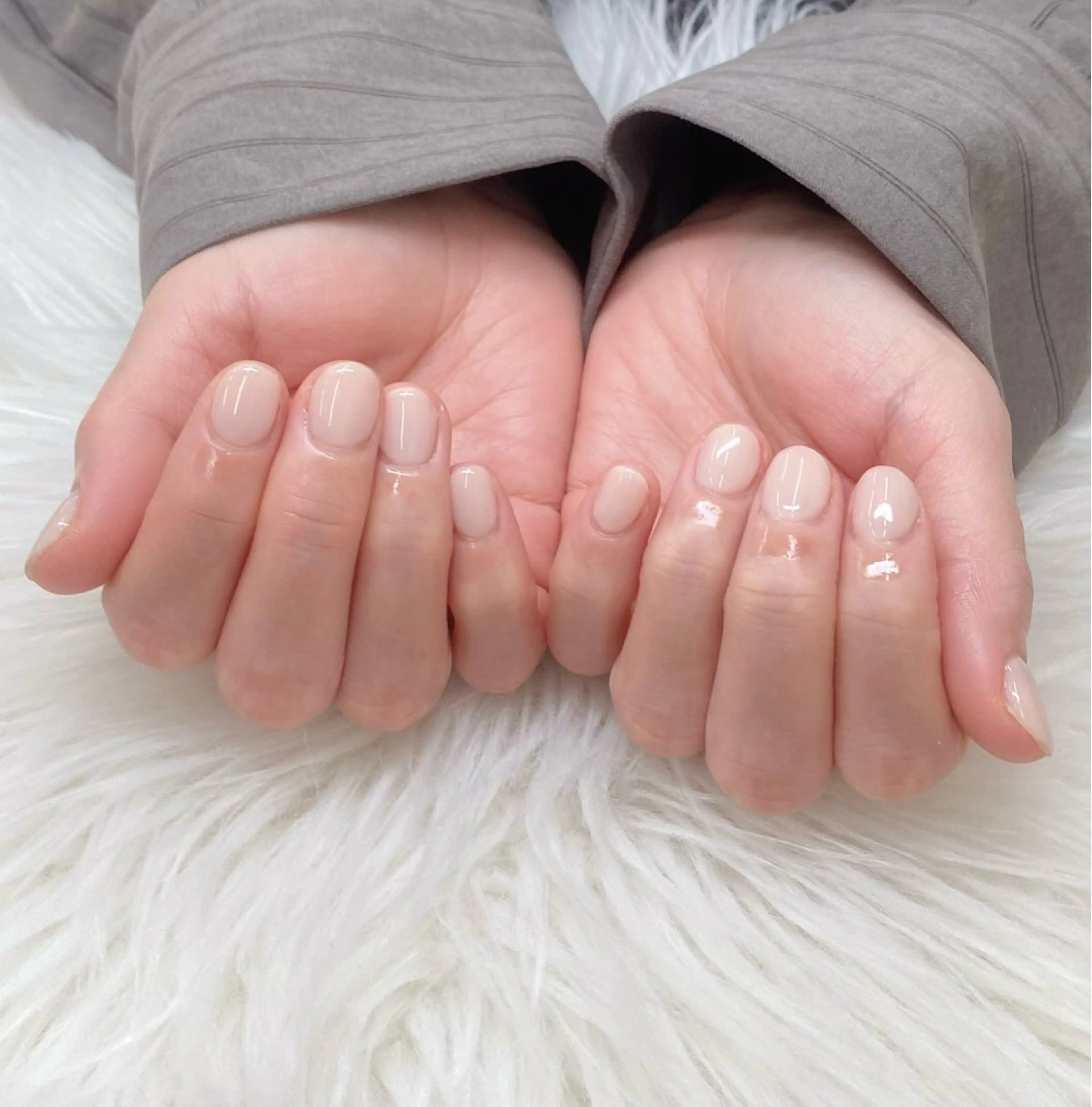 ネイル ワンカラーネイル ハンドネイル エリクサーネイル池袋 小川のネイルデザイン