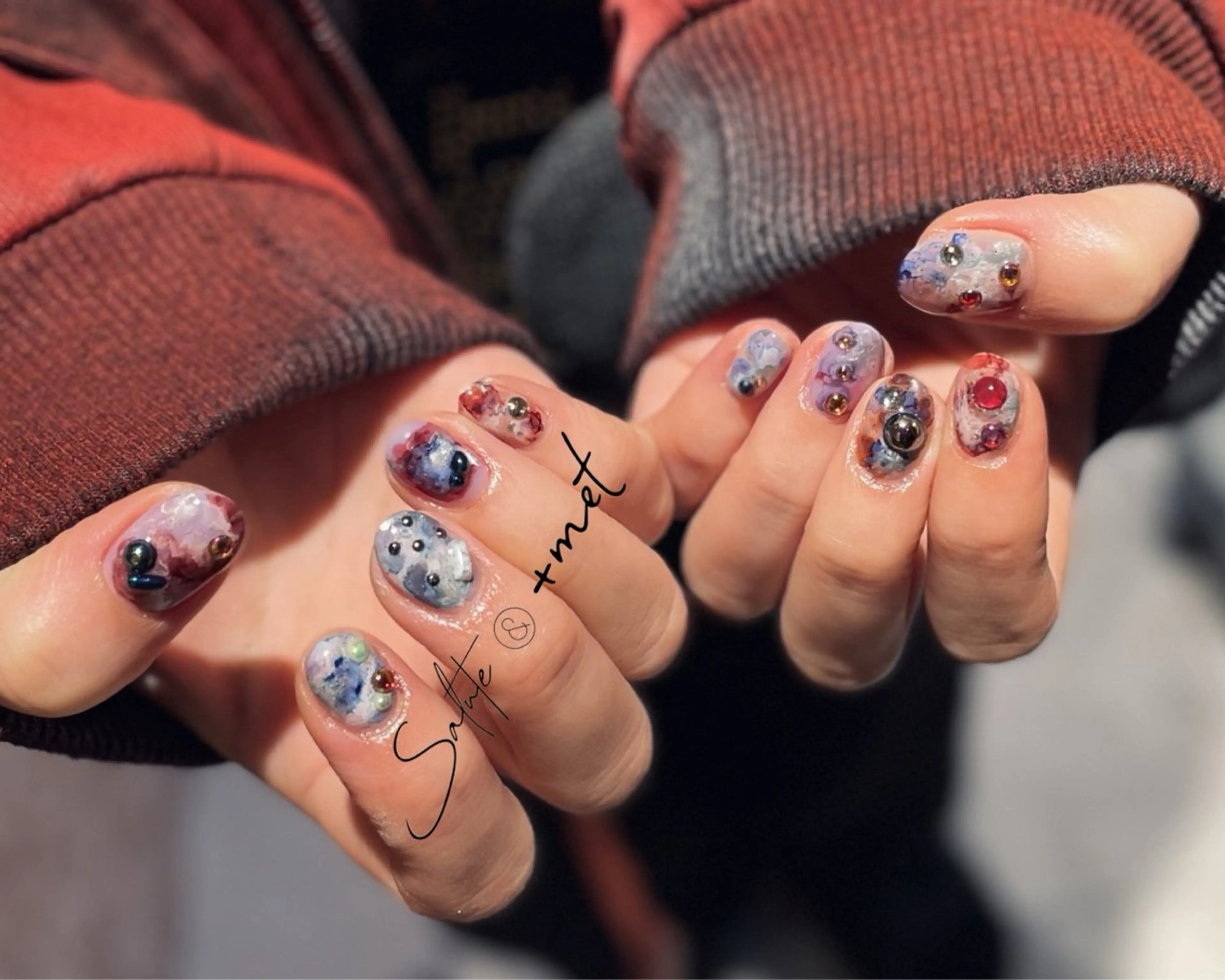 ネイル ハンドネイル 堀内 美里のネイルデザイン