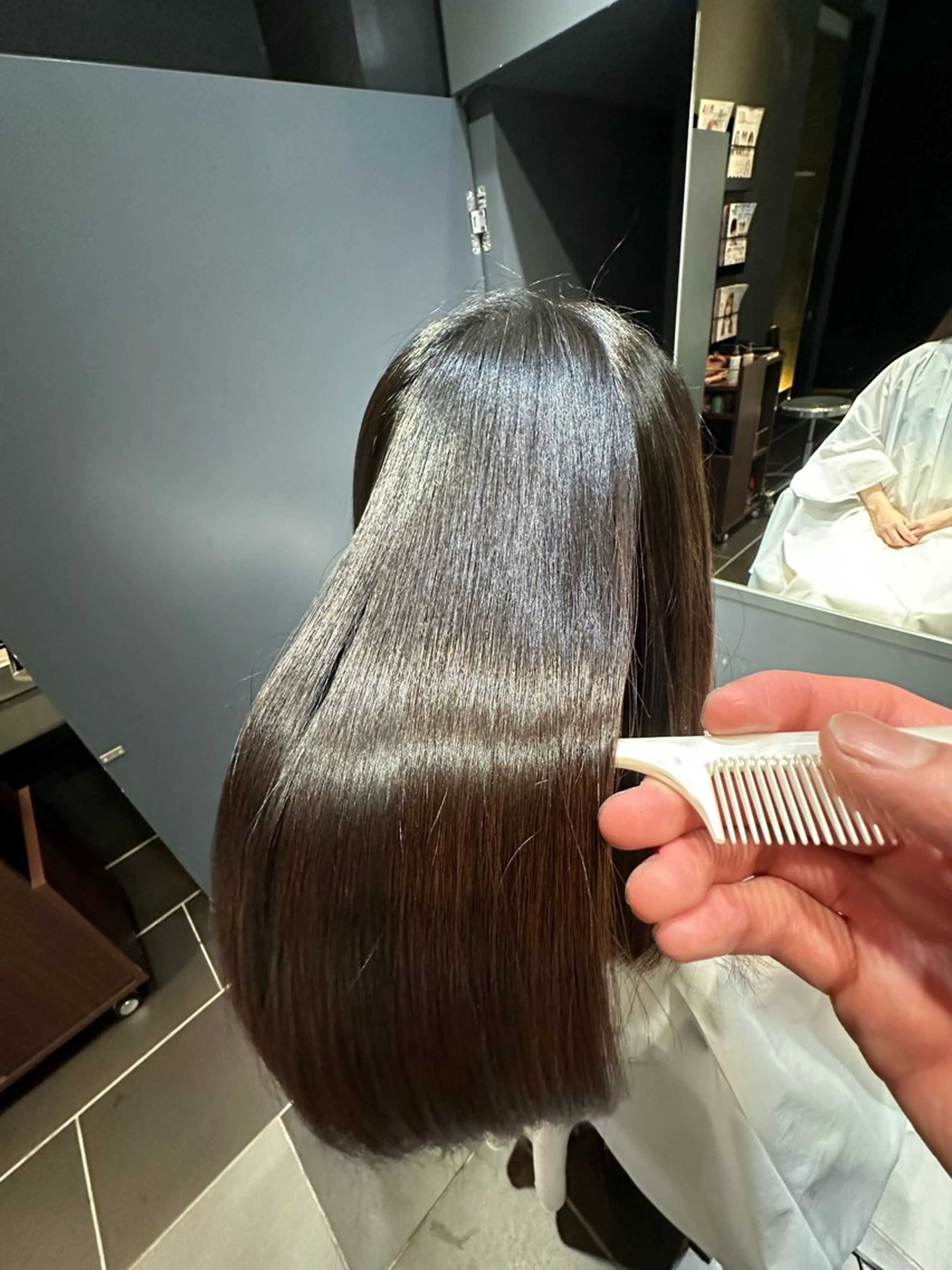 セミロング 韓国ヘア🇰🇷 /野元僚太のヘアスタイル