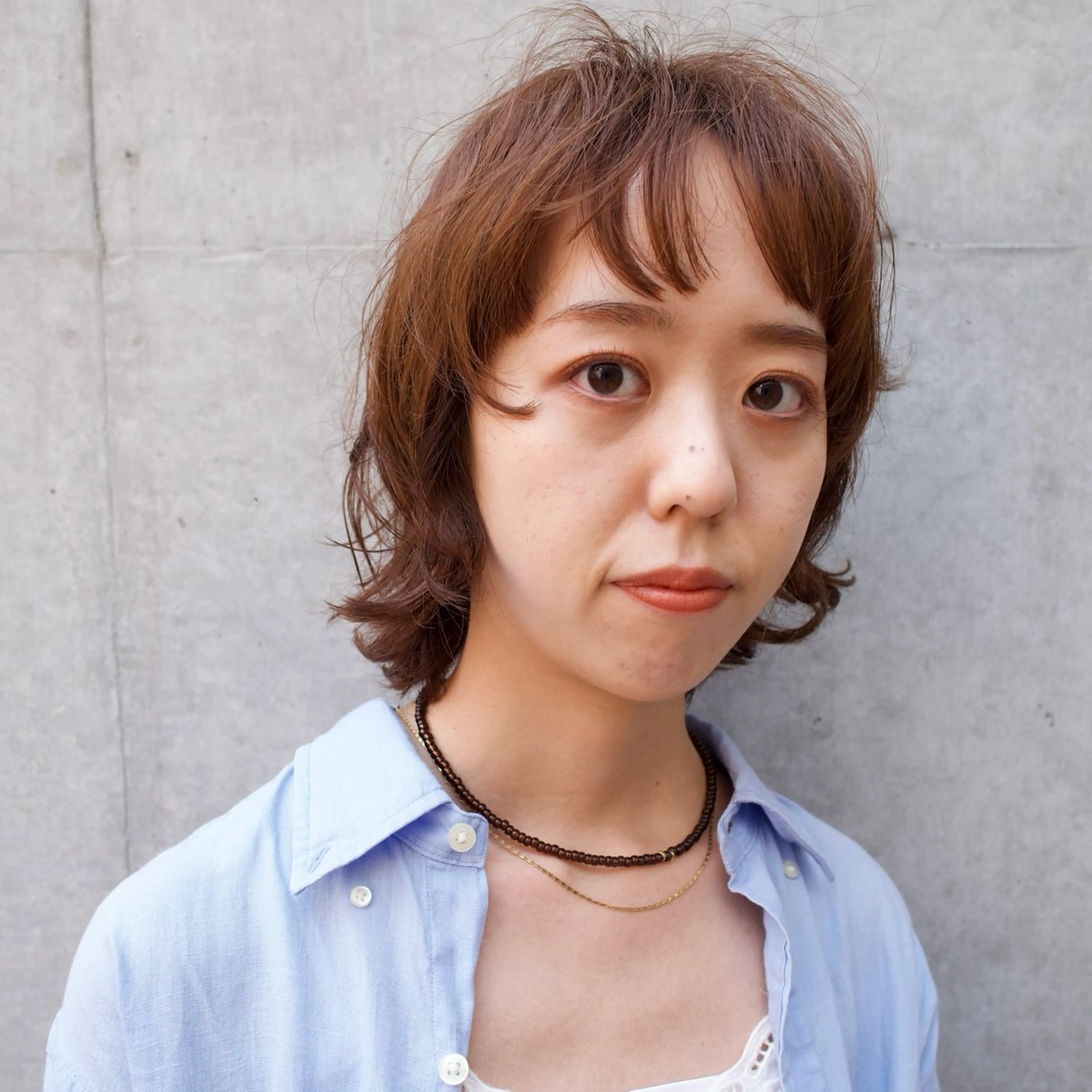 ショート カラー ベージュカラー ピンクカラー ピンクパープル パープルカラー ボブ 池田 充のヘアスタイル