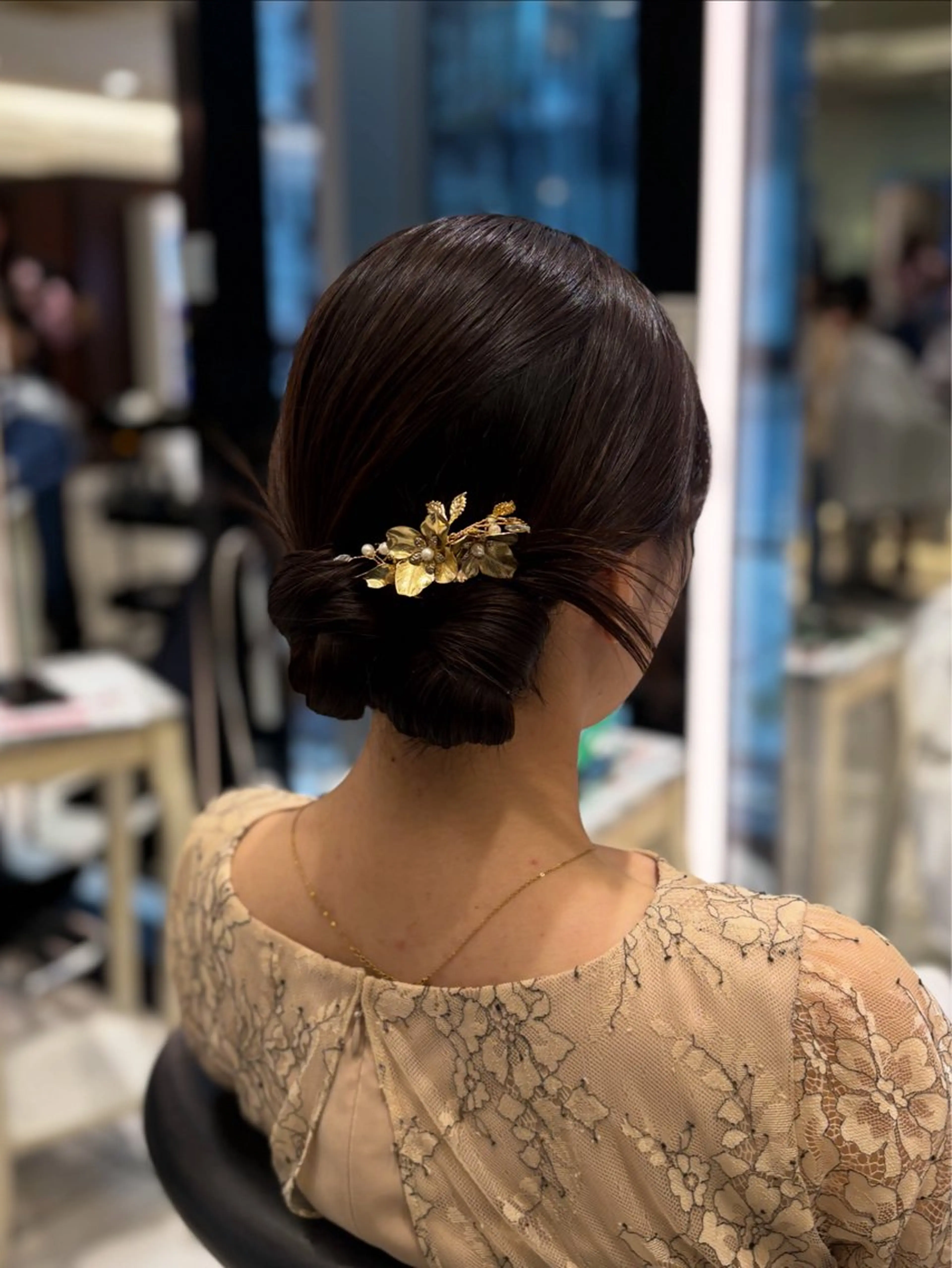 ヘアアレンジ クリスマス ヘアセット 🌸銀座No.1パー マ🌸いでいあやのヘアスタイル