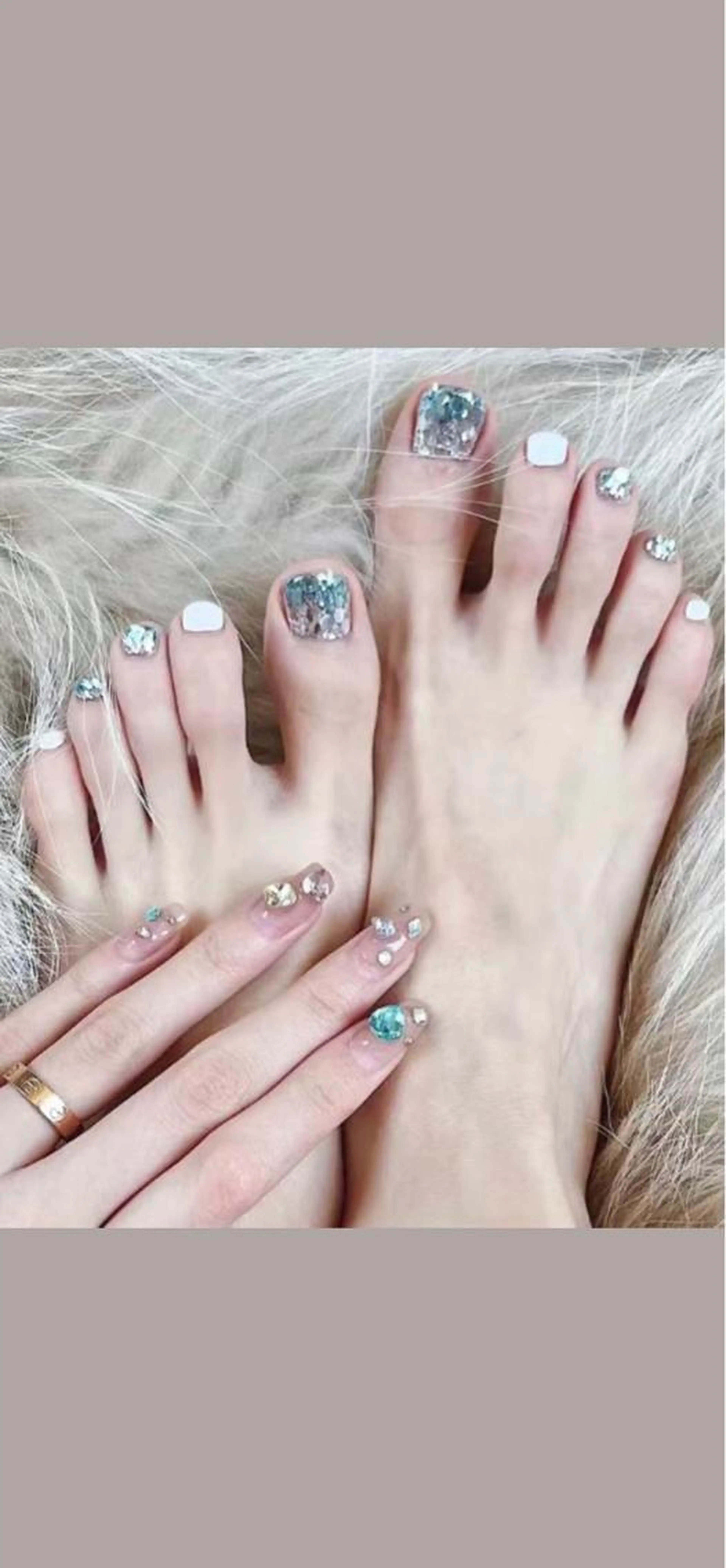 【事前リクエスト限定】フット＆ハンド同時施術メニューカスタム okの写真