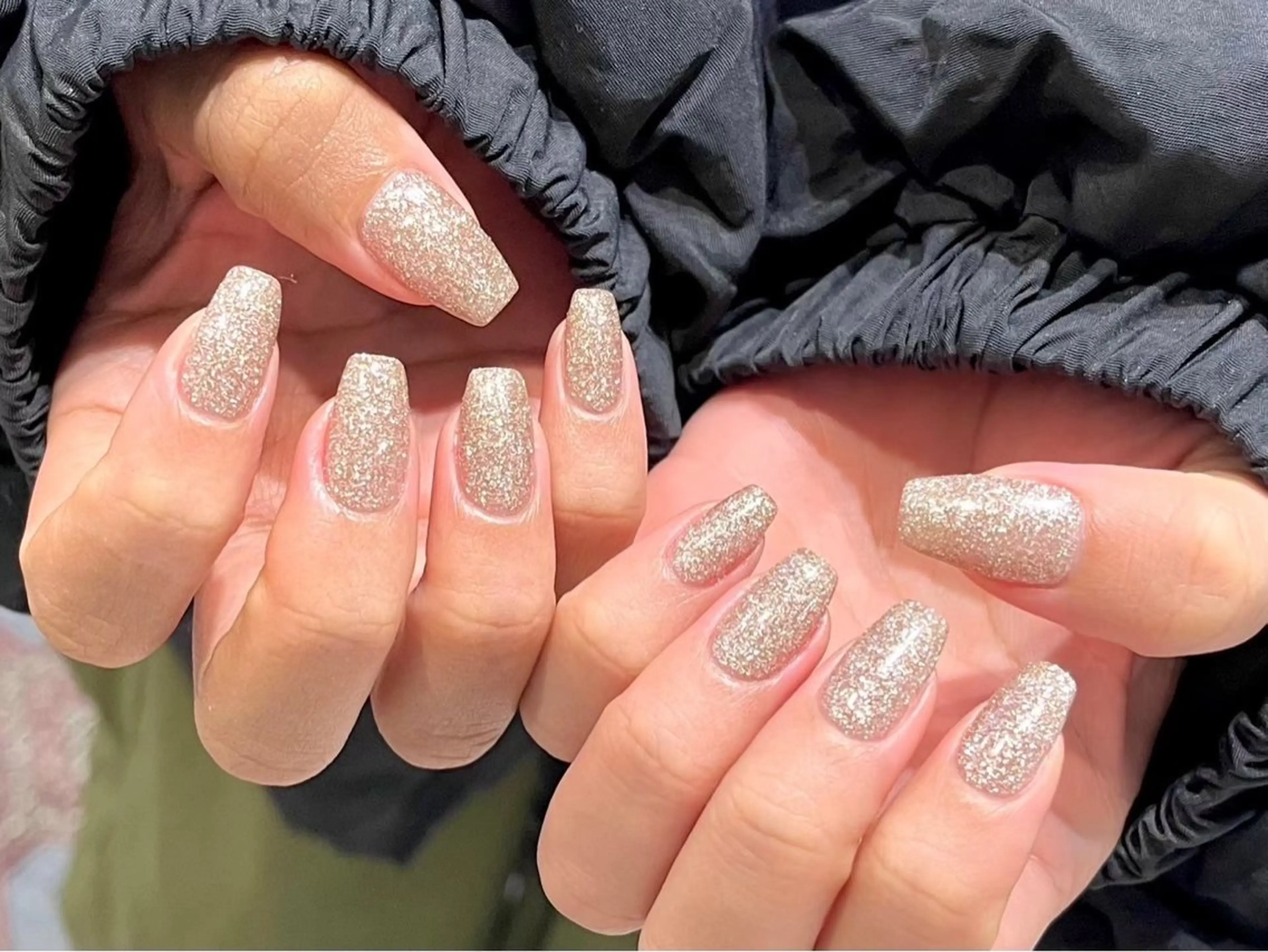 ネイル ワンカラーネイル 0203ムニムサン 💙Mizuhoのネイルデザイン