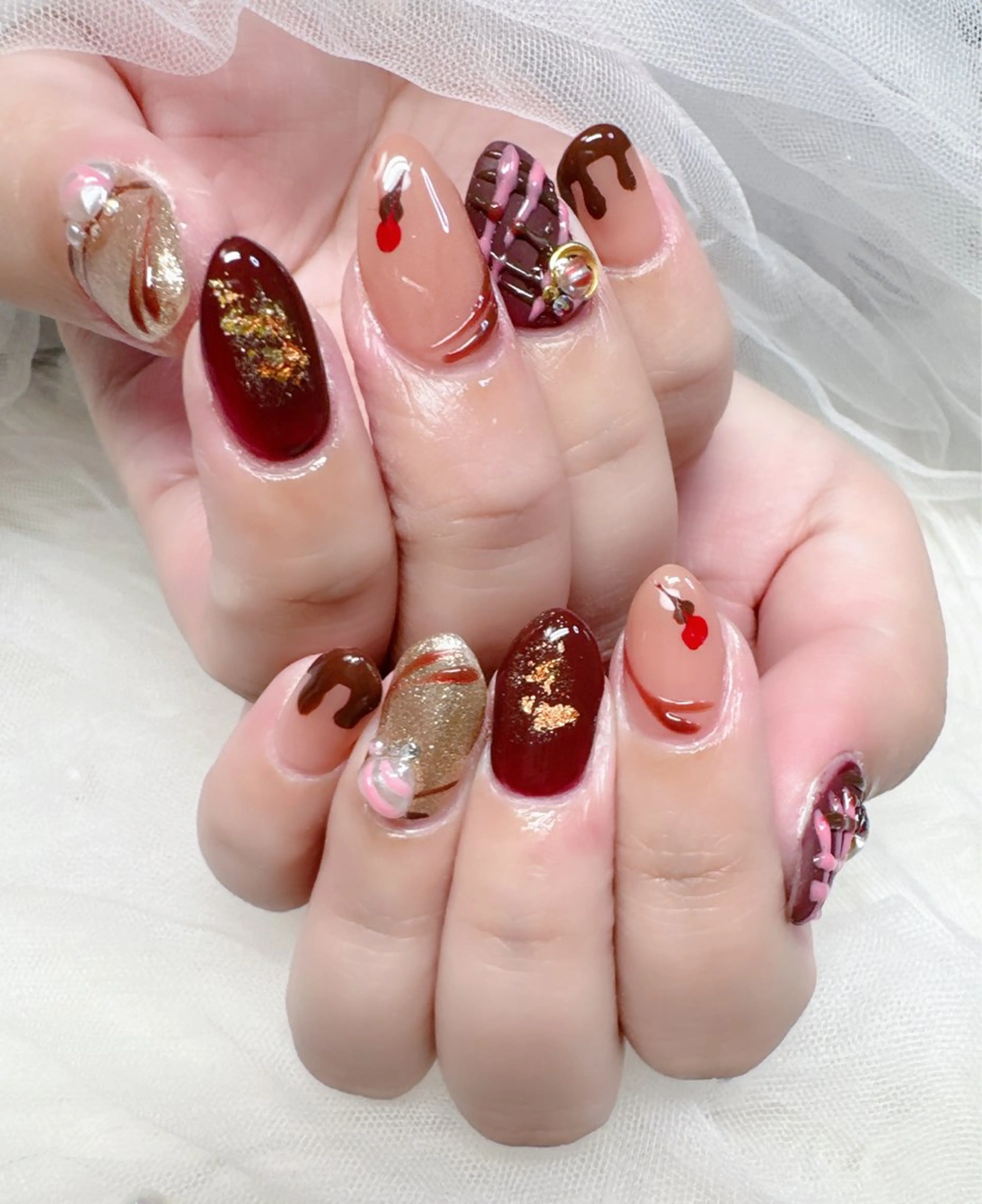 ネイル 高島 夏海のネイルデザイン