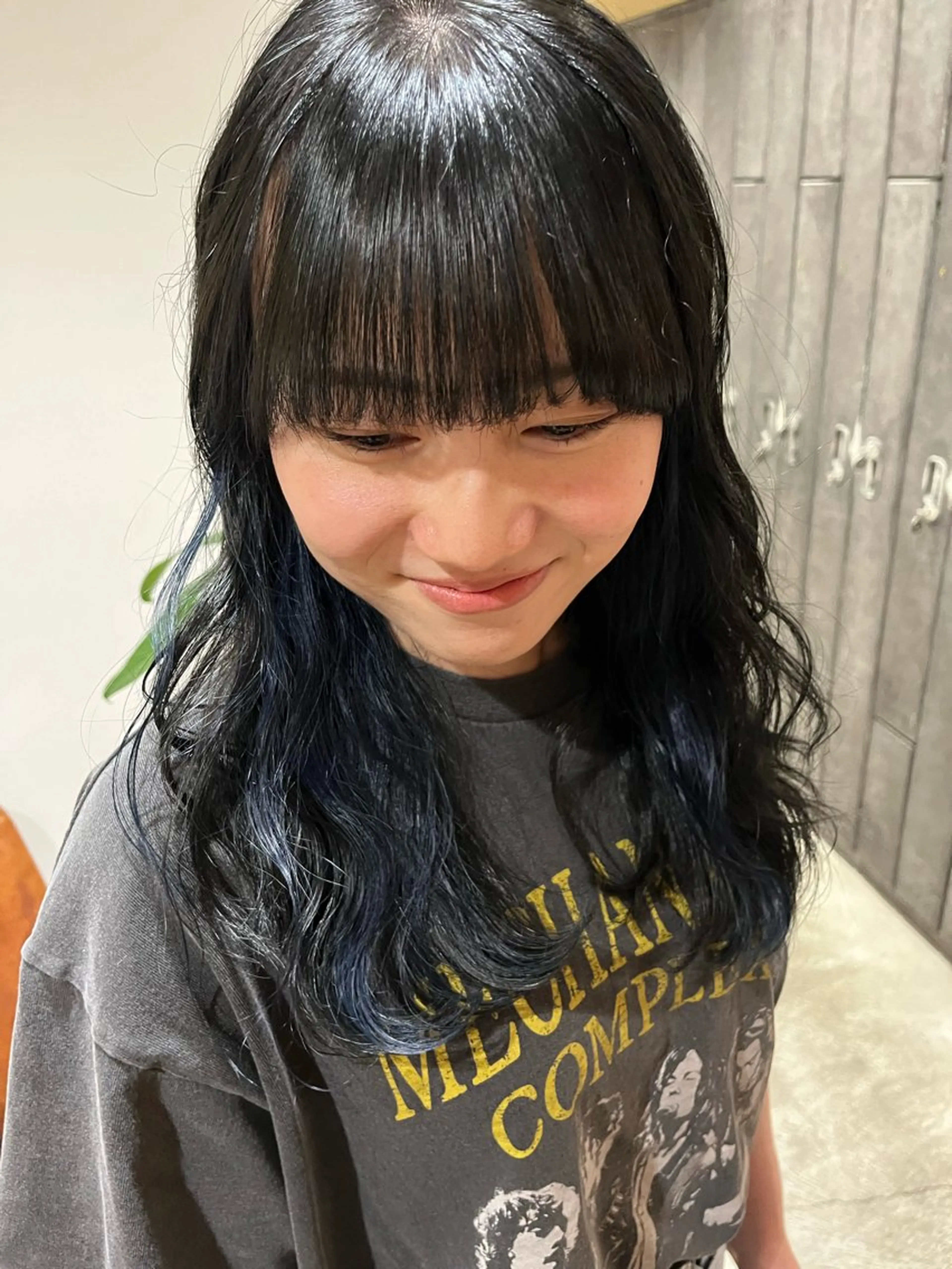 セミロング 梅田美容室/カット /Maoのヘアスタイル