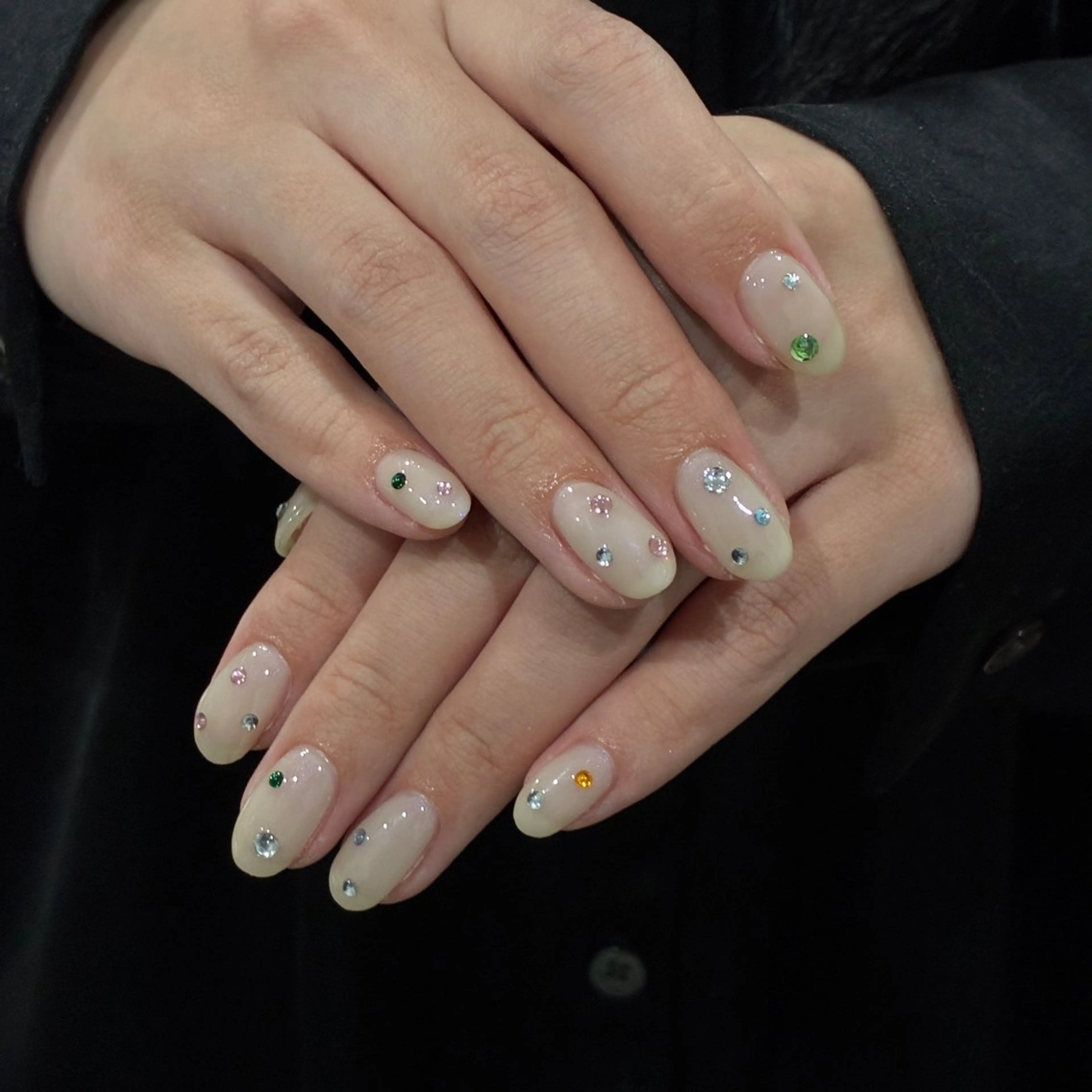 ネイル ハンドネイル CAFUNÉ TOKYO所属・🎼CAFUNÉ_ TOKYO.•*¨のネイルデザイン