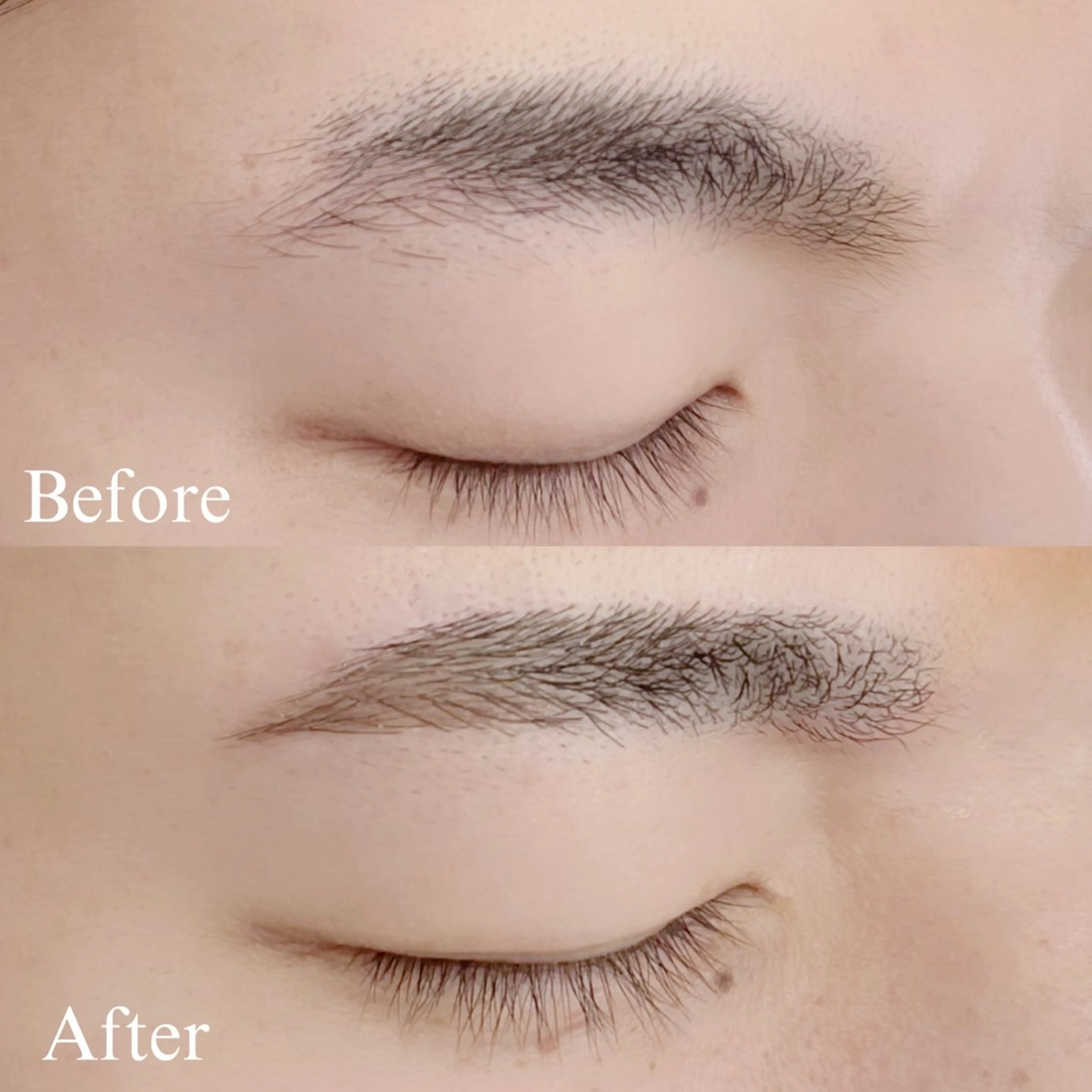 【メンズ限定👦🏻】眉ワックス+毛流れパーマ+眉メイクアドバイス✨️ ¥4,980の写真