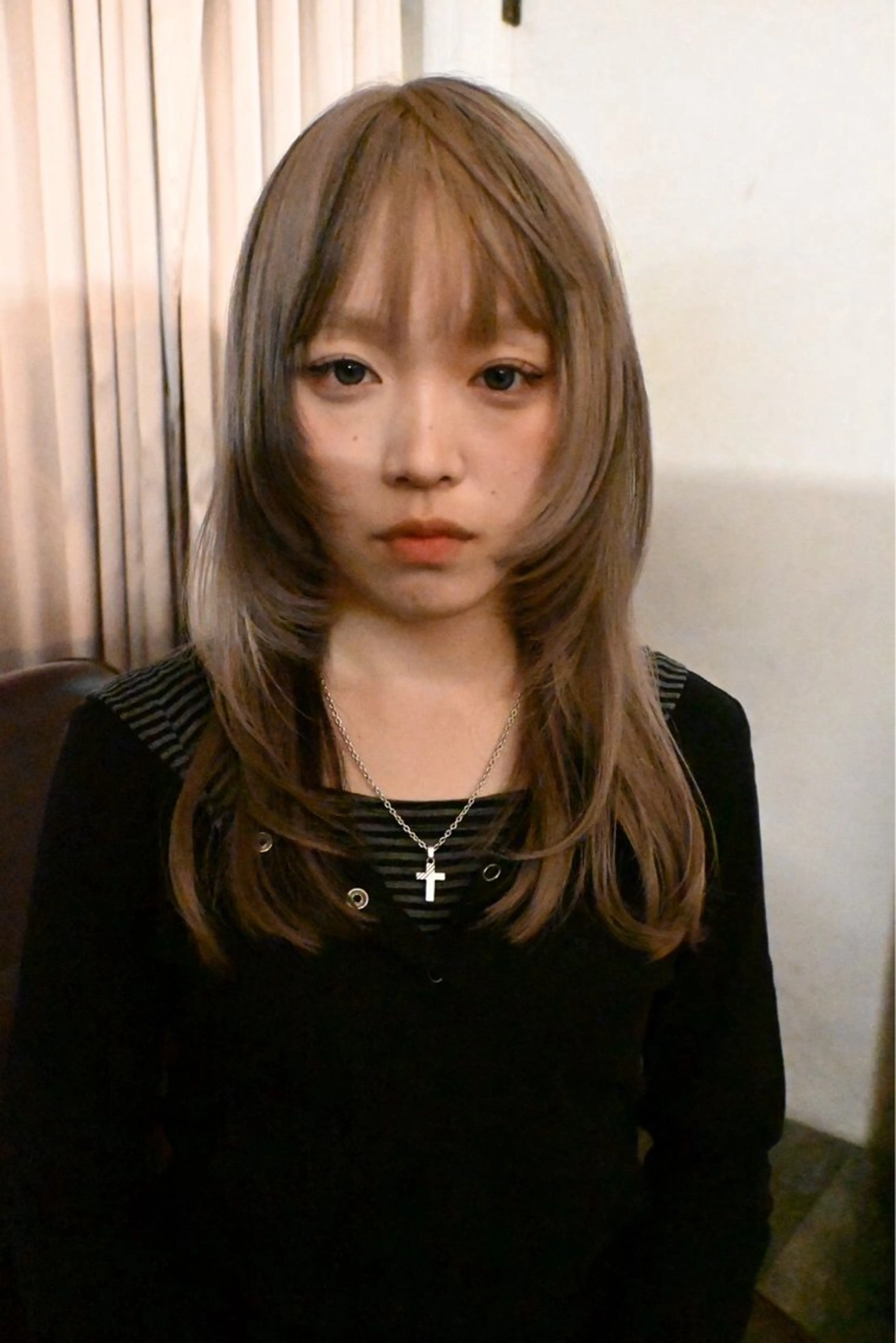 カラー いのうえ あやののヘアスタイル