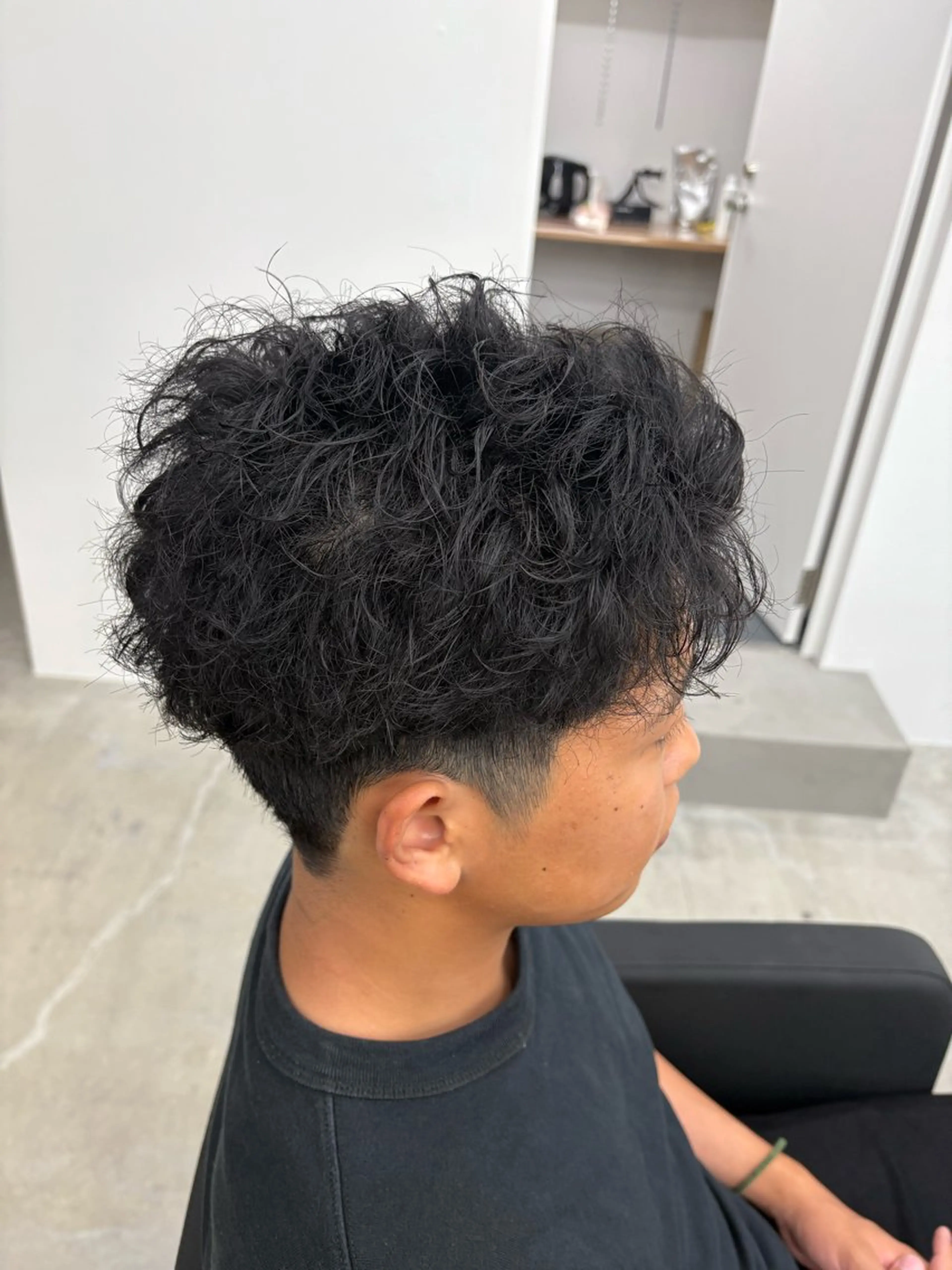 ショート メンズ メンズパーマ スパイキーショート ショートヘア カット パーマ PHENOMENON /韓国Y2K/keiのヘアスタイル