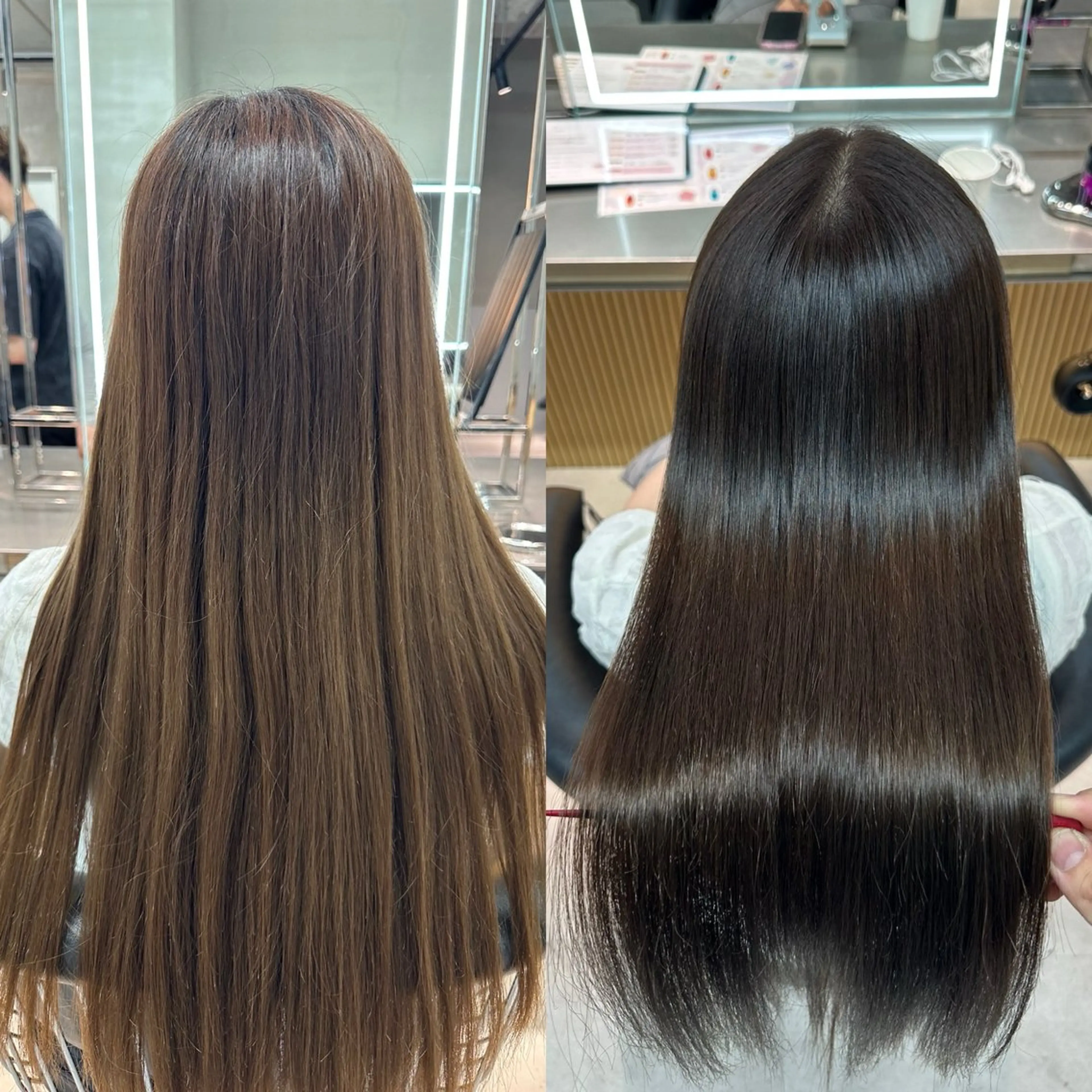 ロング カラー ベージュカラー ブリーチ 透明感カラー ブリーチなしカラー 髪質改善 カット ヘアカラー 縮毛矯正 トリートメント ✨髪質改善特化✨副 店長椎葉信乃介のヘアスタイル