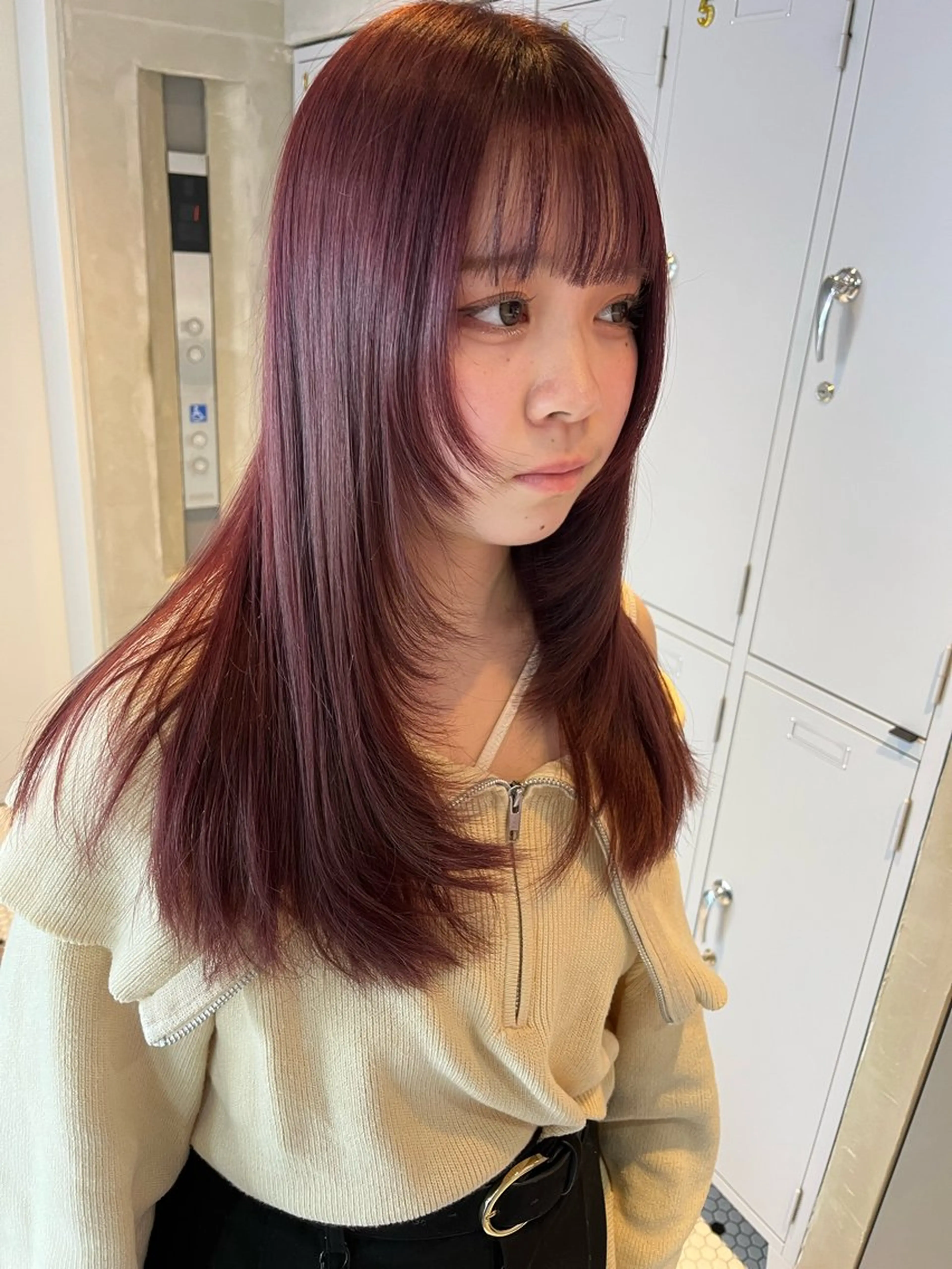 ロング 大友 正晴のヘアスタイル