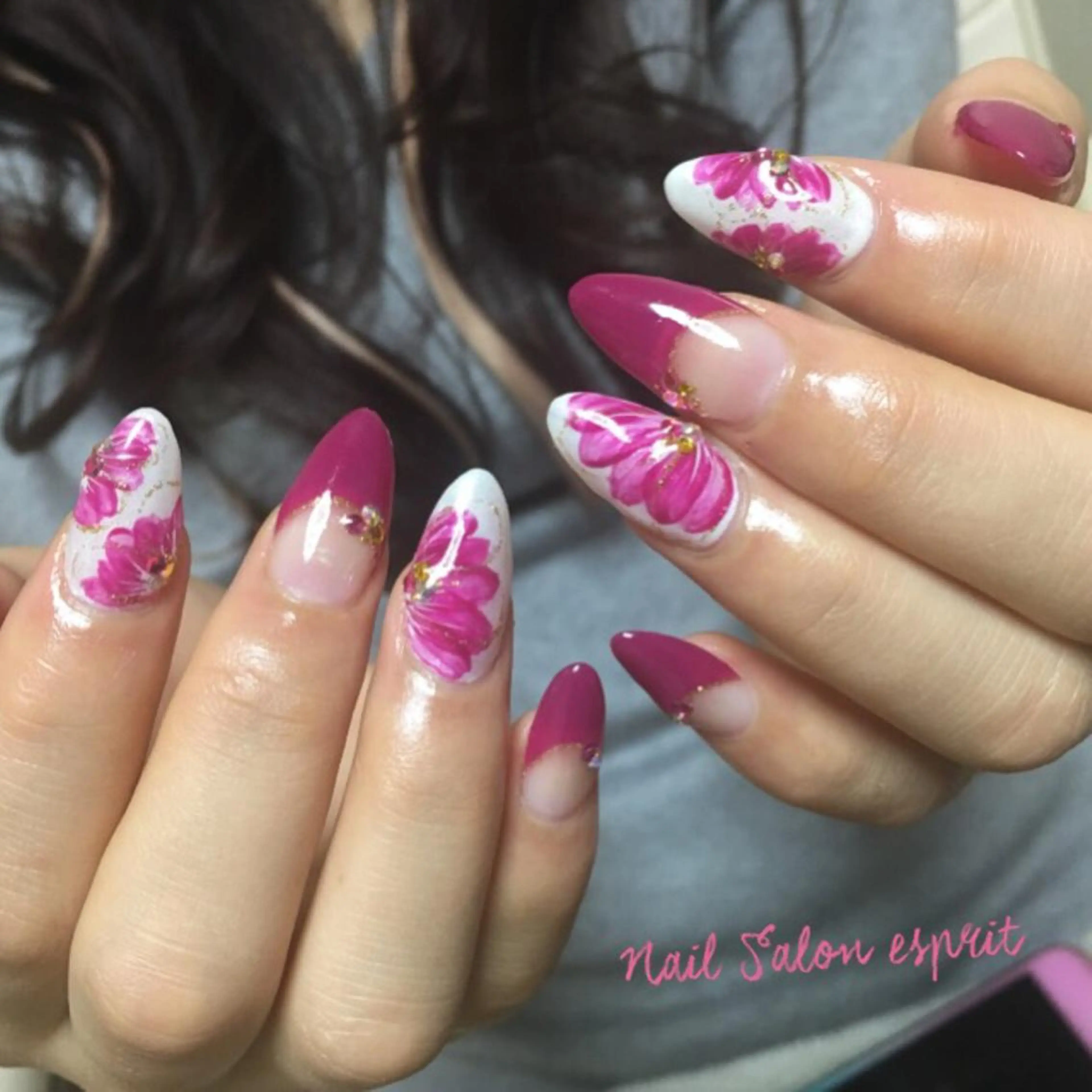 ネイル 成人式 Nail Salon espritのネイルデザイン