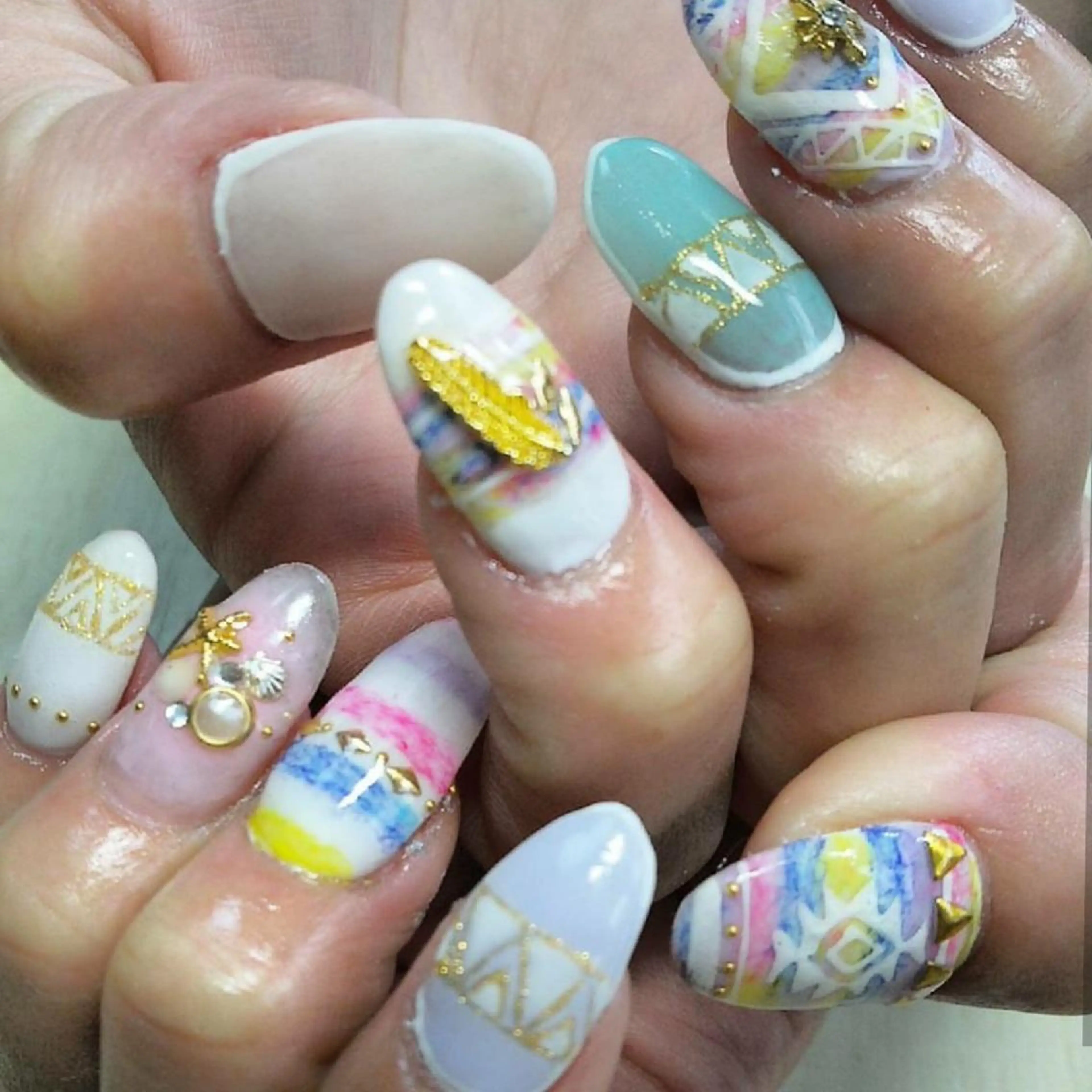 ネイル ハンドネイル Ne naiL ruricoのネイルデザイン