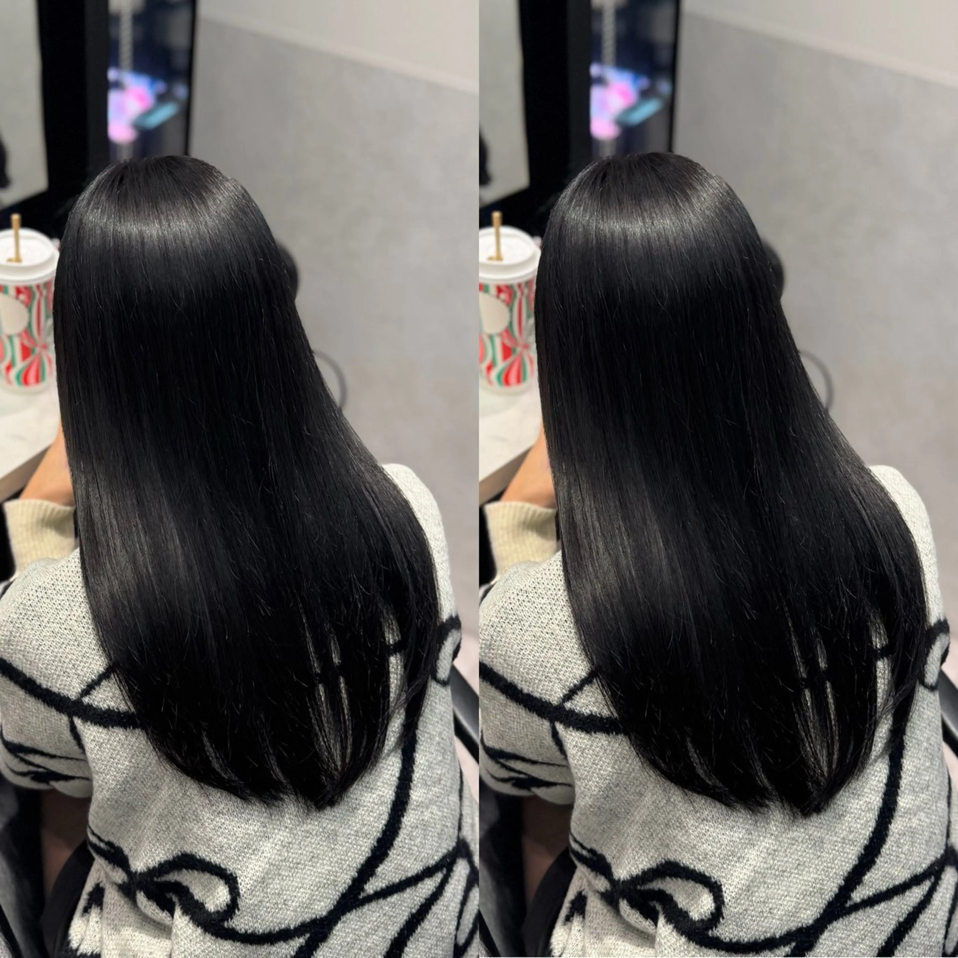 ロング ヘアカラー トリートメント 🌟透明感カラー 🌟松岡勇輝のヘアスタイル