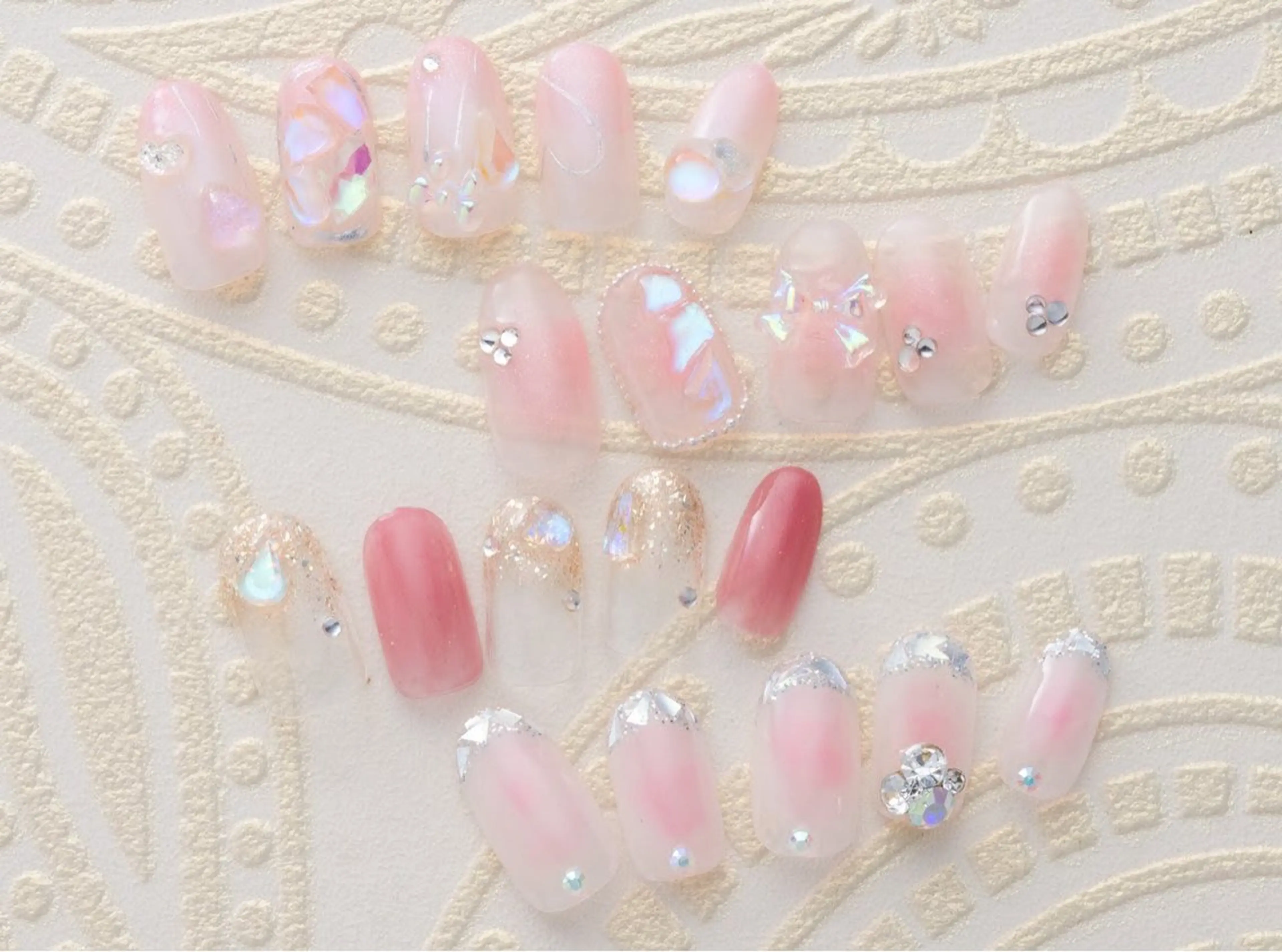 ★新規★【初回ソフトジェルオフ無料】💕人気Corse💕韓国Designコース🇰🇷💖【韓国人気デザイン👗✨】の写真