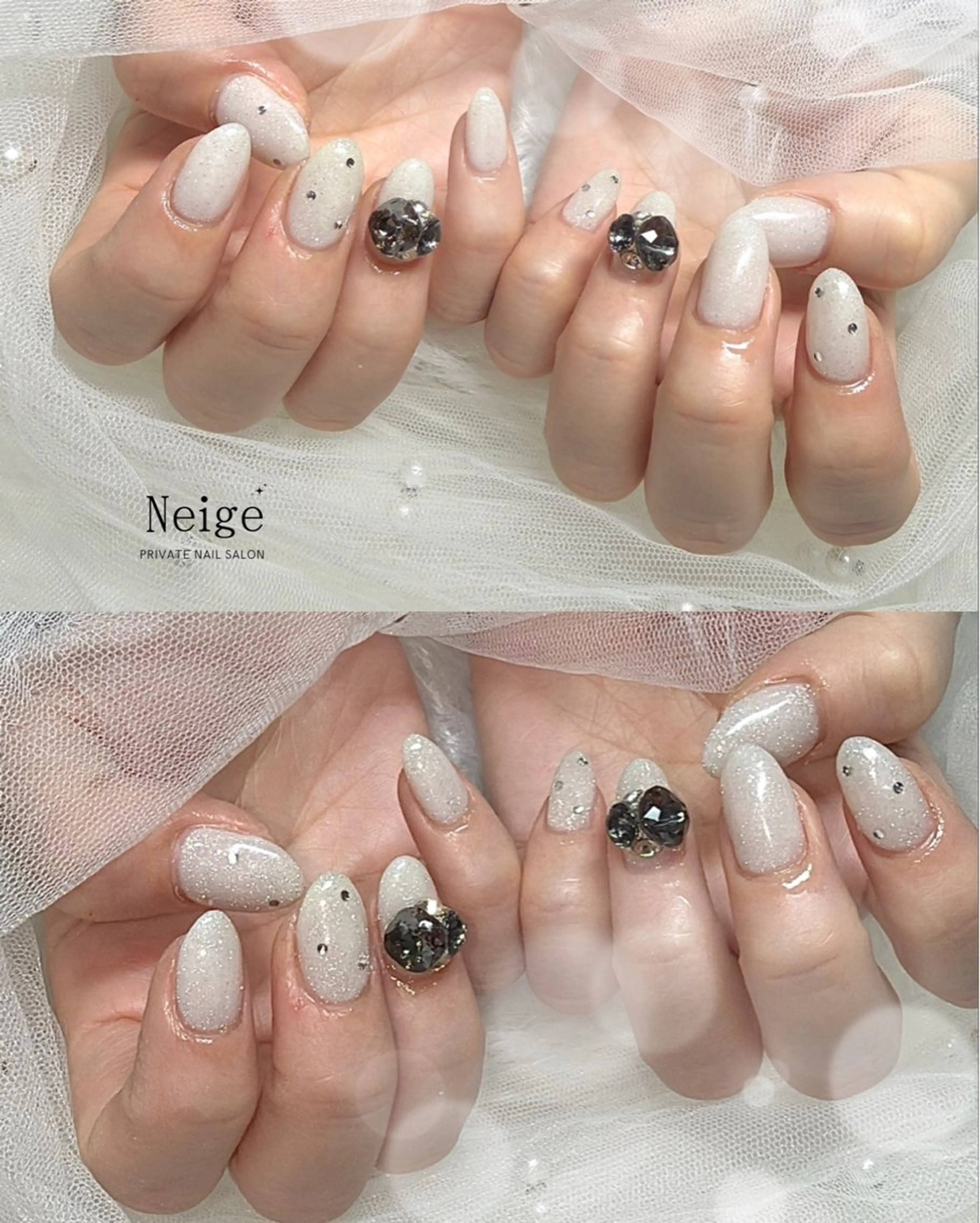 ネイル ハンドネイル Neige‪𓂃ai ＊梅津 / 松尾のネイルデザイン