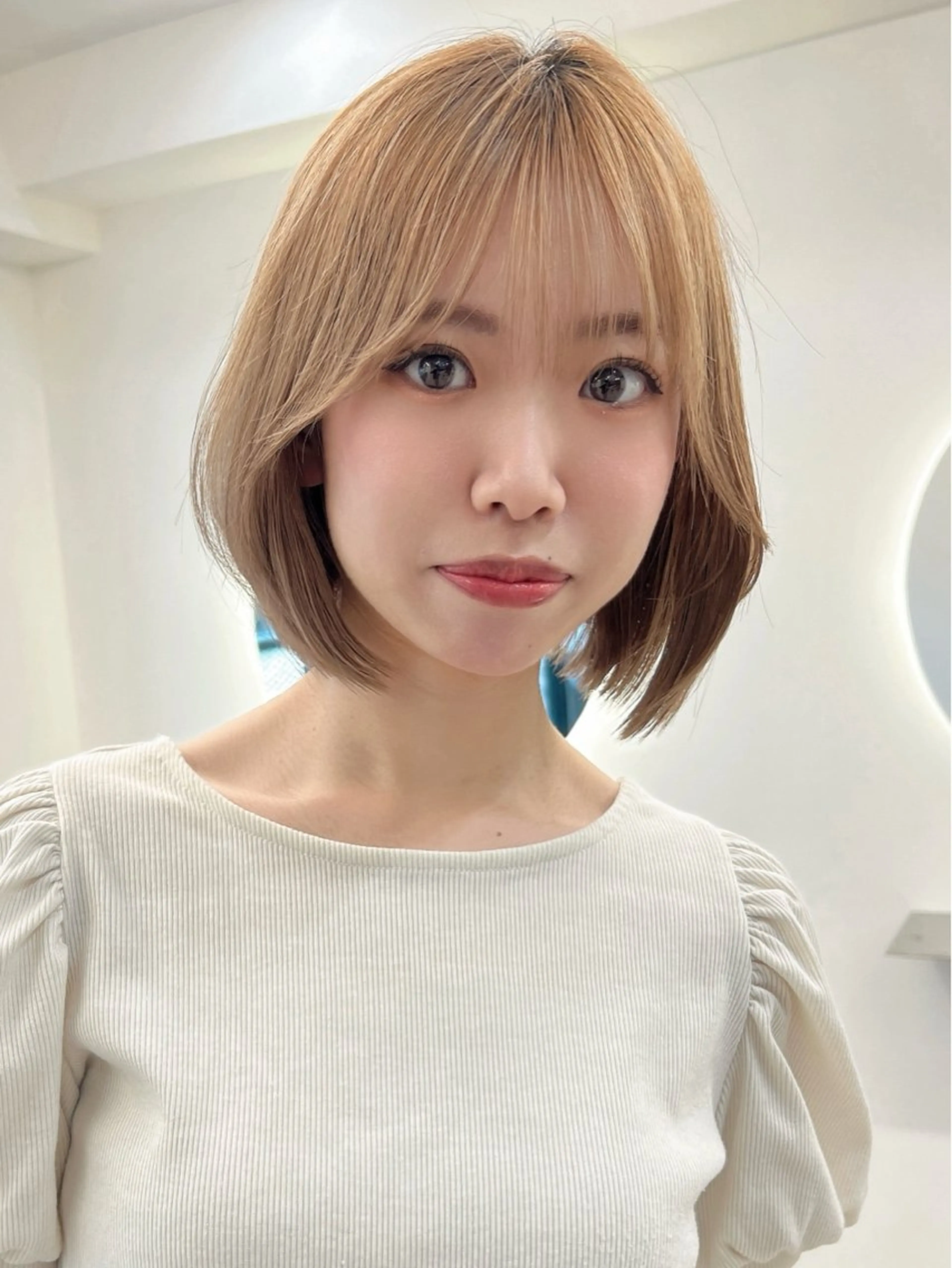 ショート 切りっぱなしボブ 前下がりボブ ショートボブ ボブ タンバルモリ ショート/ ボブ/今井皓のヘアスタイル