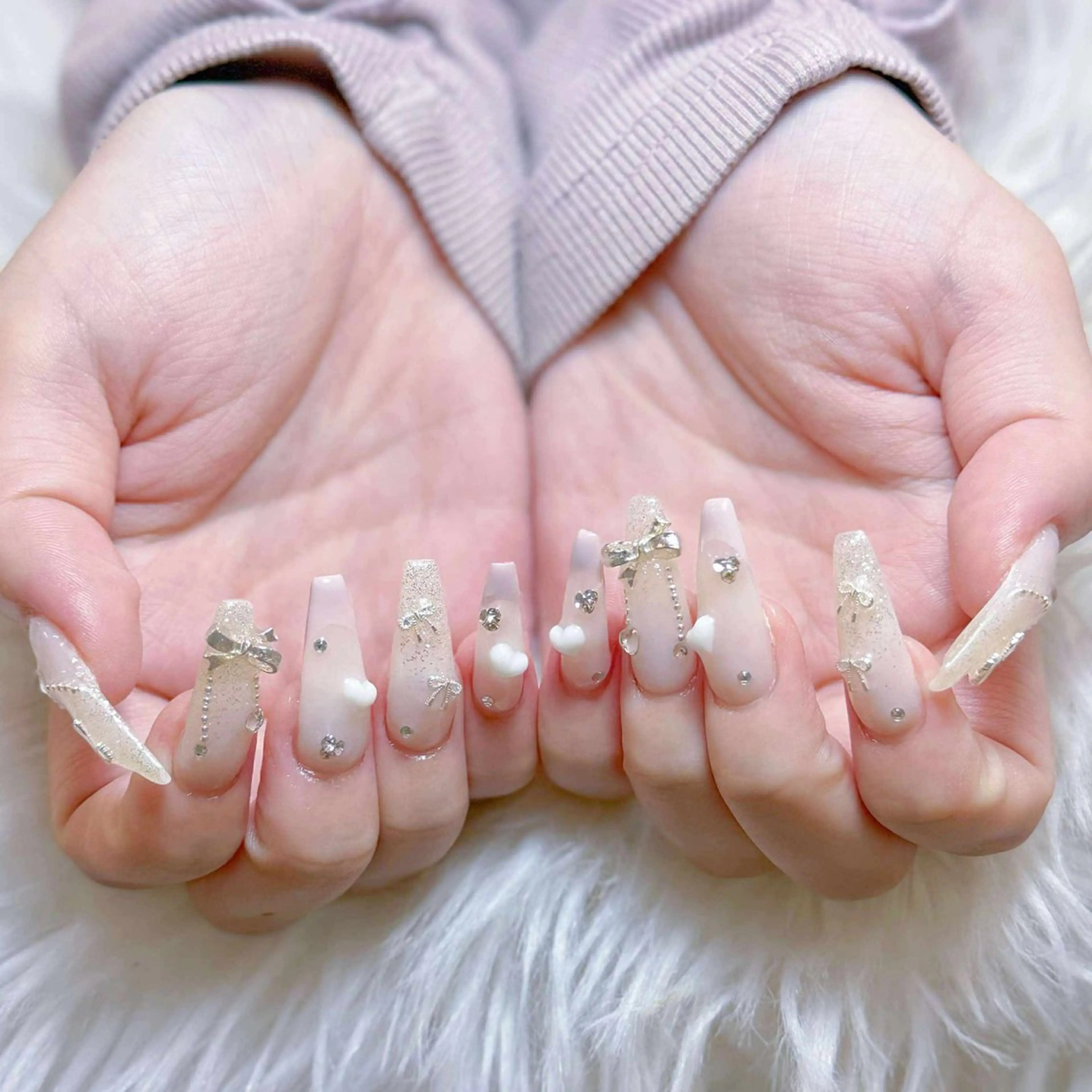 ネイル ANH ゴテゴテネイルのネイルデザイン