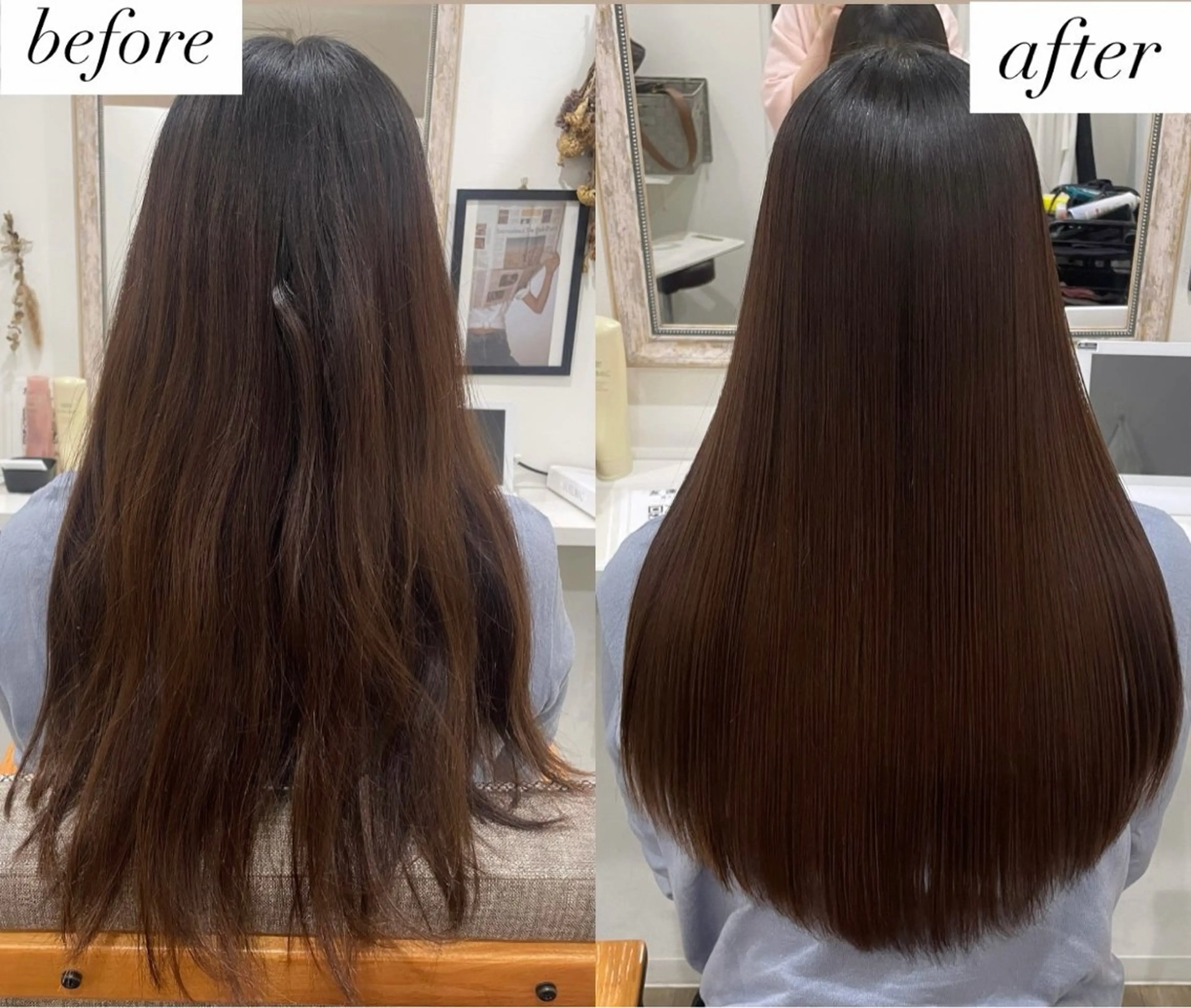 ロング 梅田/酸性ストレート 髪質改善/natsuのヘアスタイル