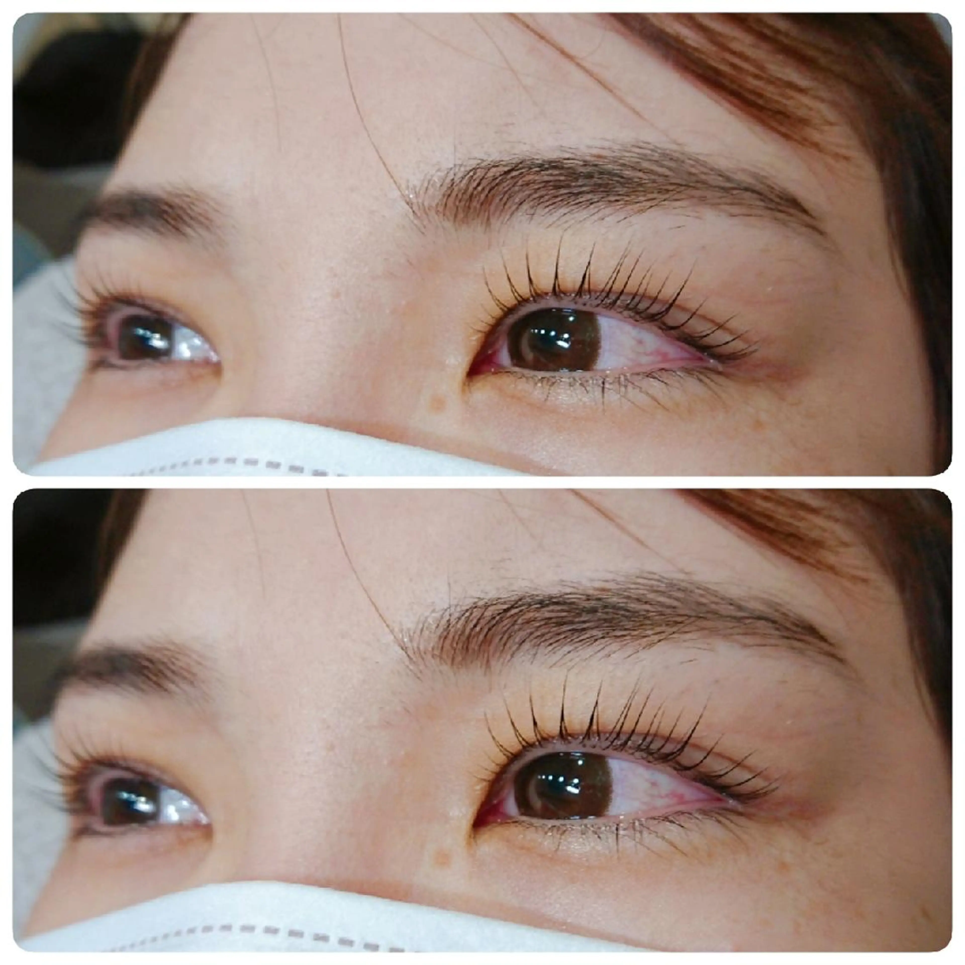 マツエク・マツパ パリジェンヌラッシュリフト * Yumikoのマツエク・マツパデザイン