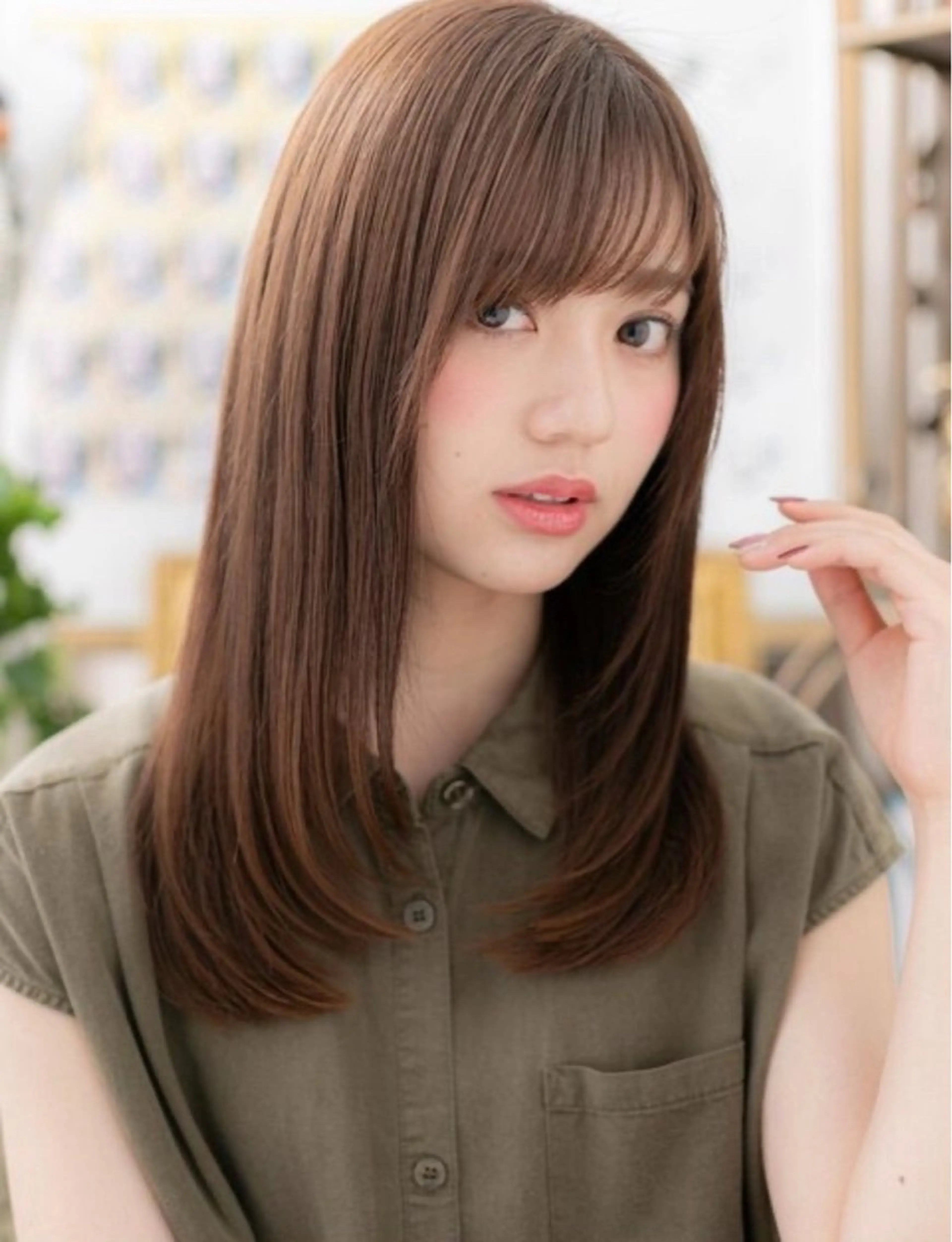 カット＋縮毛矯正の写真