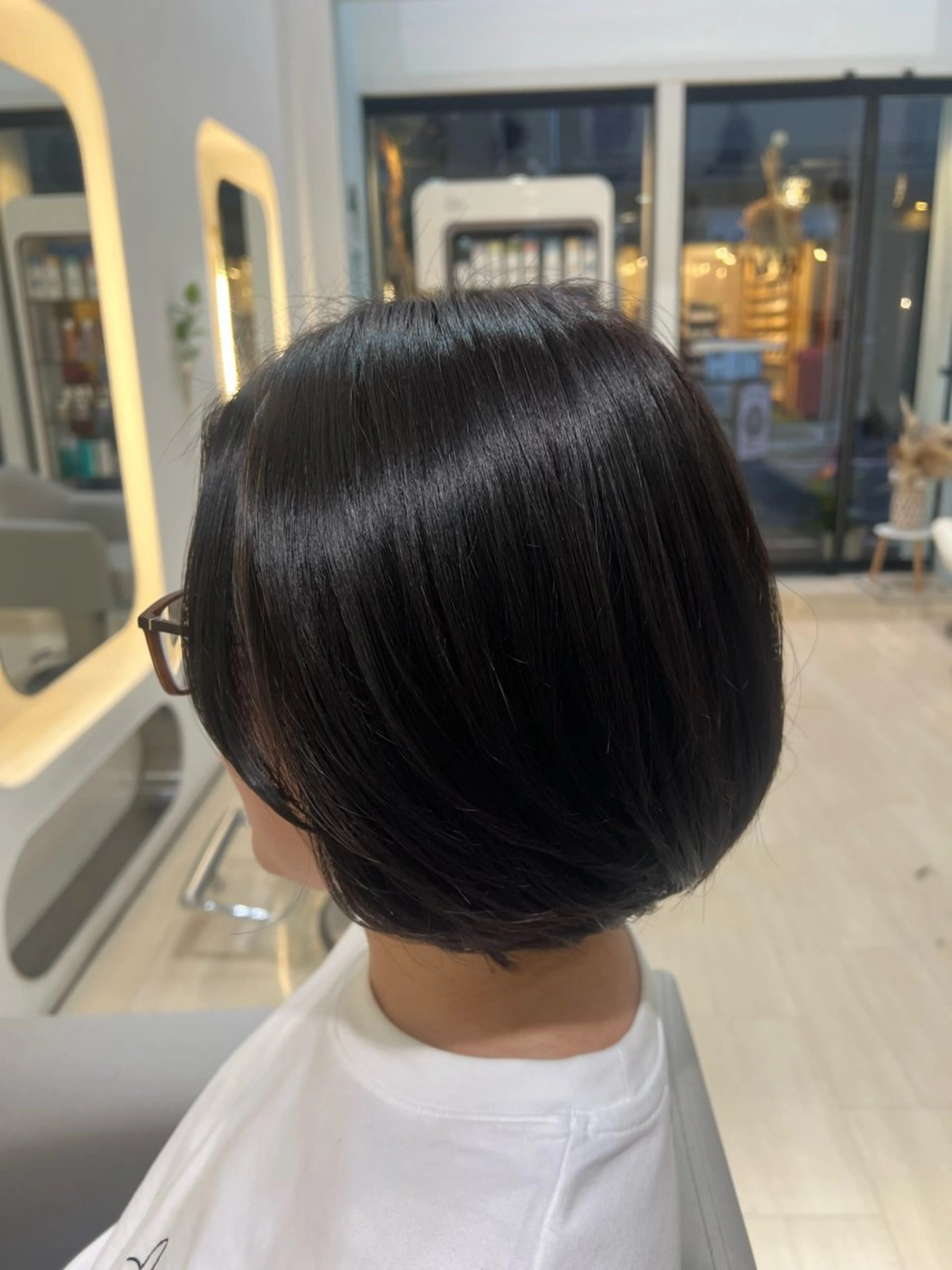 ミディアム カラー カット 堀井 凌平のヘアスタイル