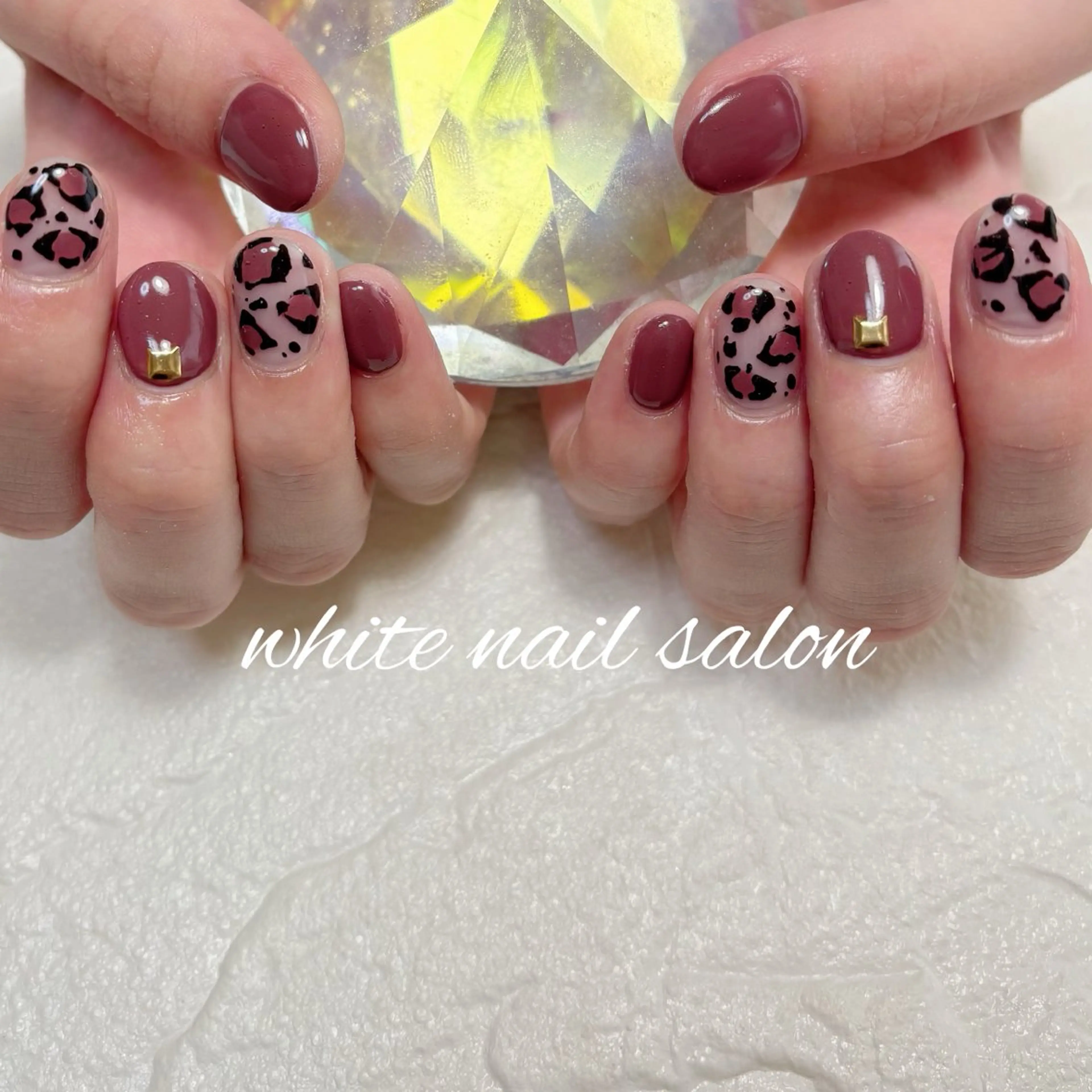 ネイル フットネイル ホワイト ハンドネイル white nail salonのネイルデザイン