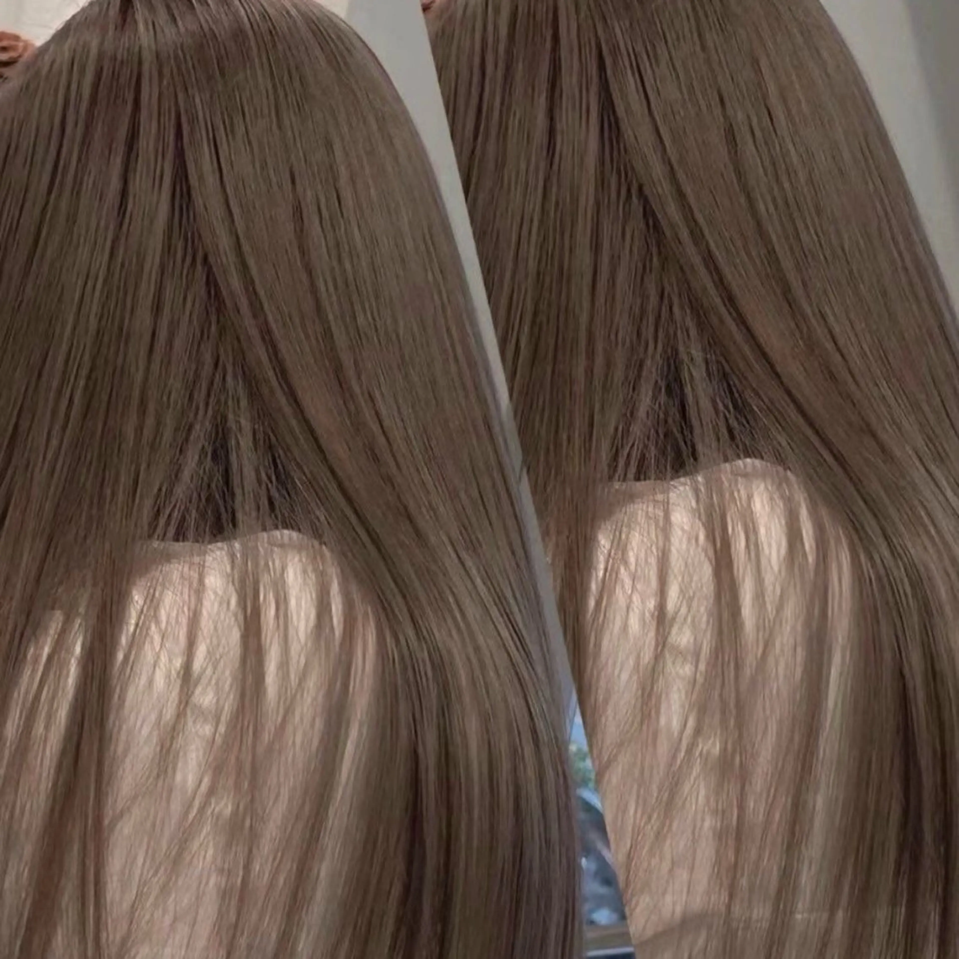 セミロング カラー akane/ボブ /ブラウンベージュのヘアスタイル