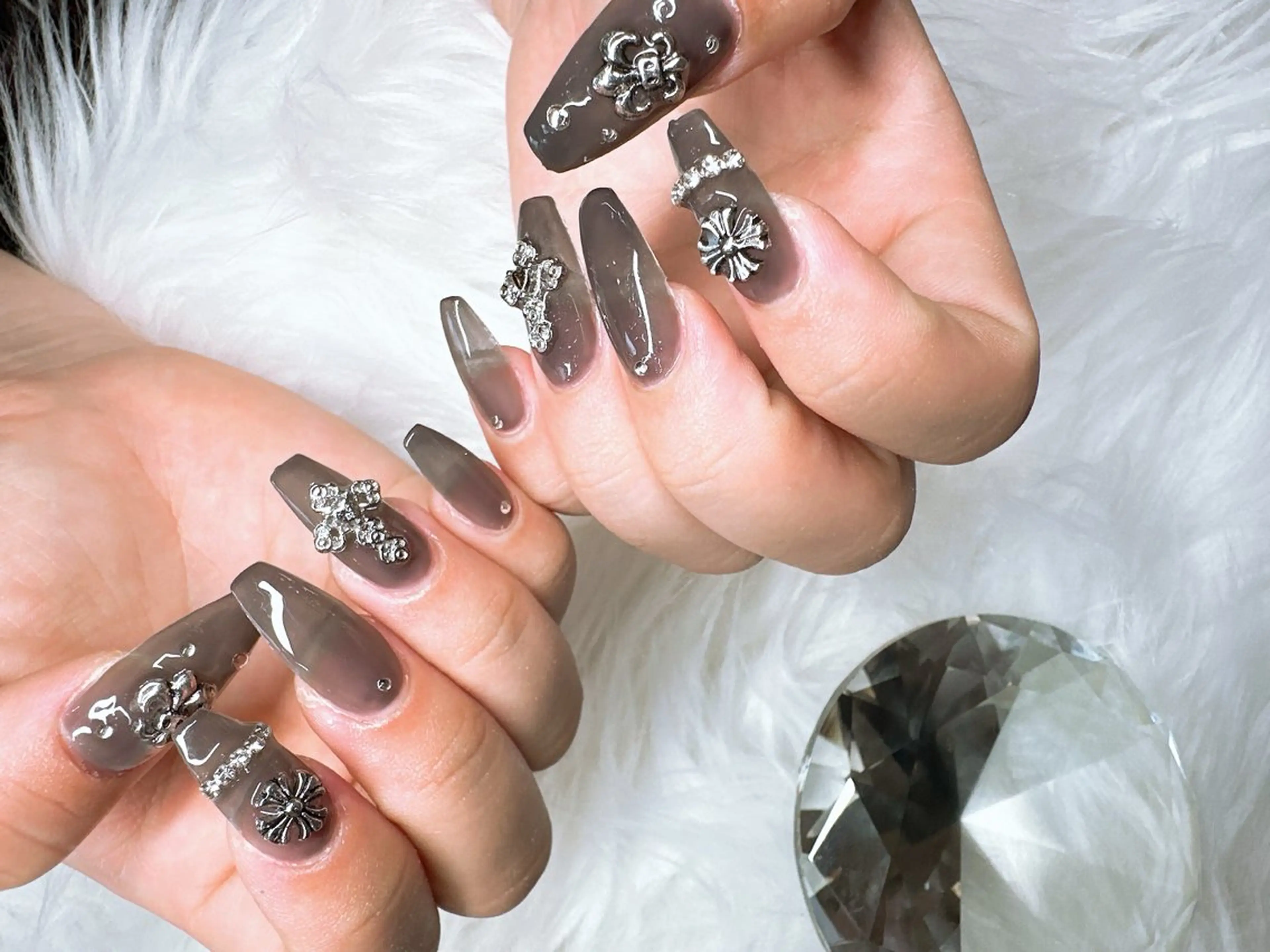 ネイル ワンカラーネイル ハンドネイル nail salon OnRのネイルデザイン