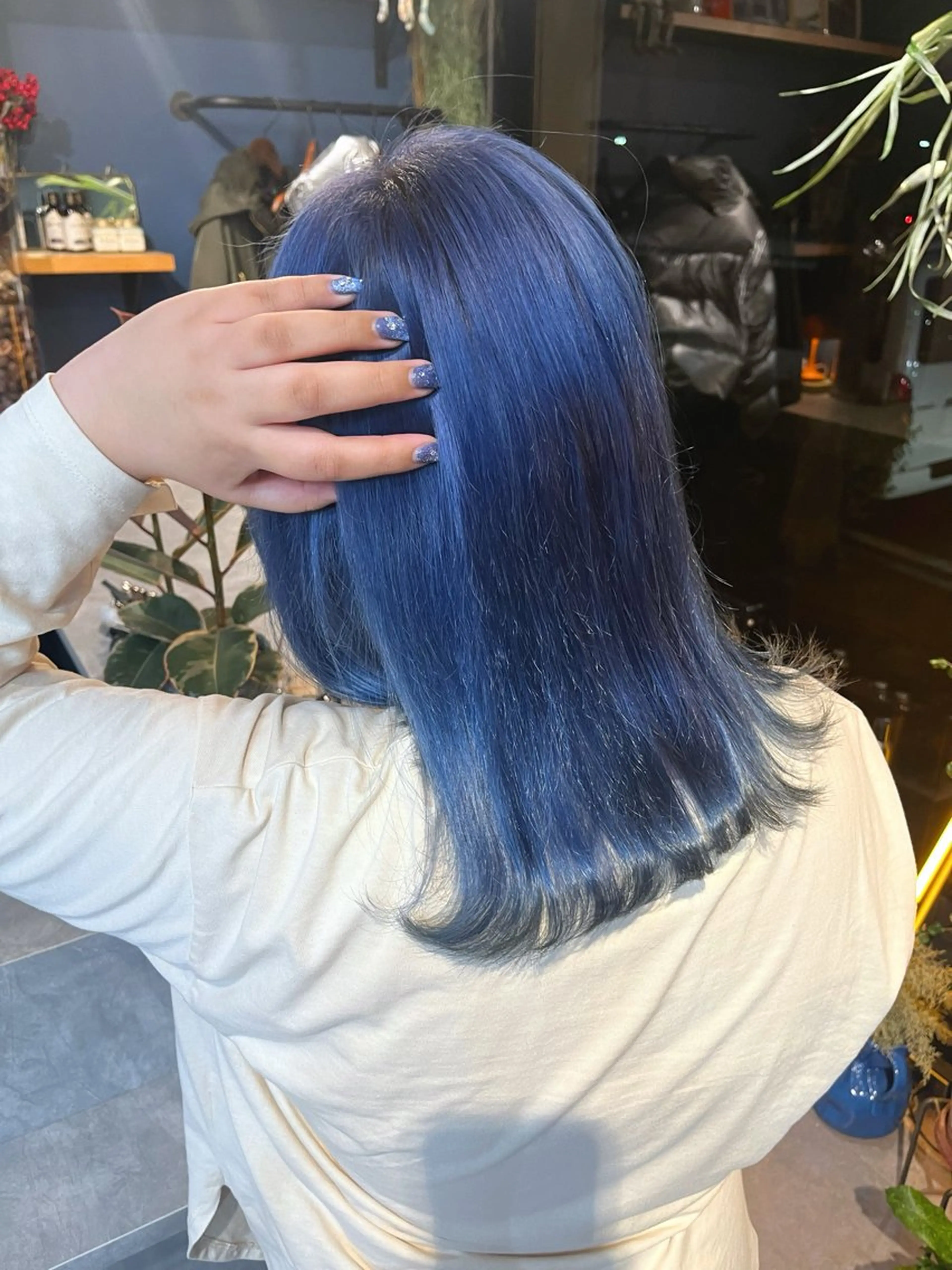 ミディアム カラー 似合わせカット Rinka🌻のヘアスタイル