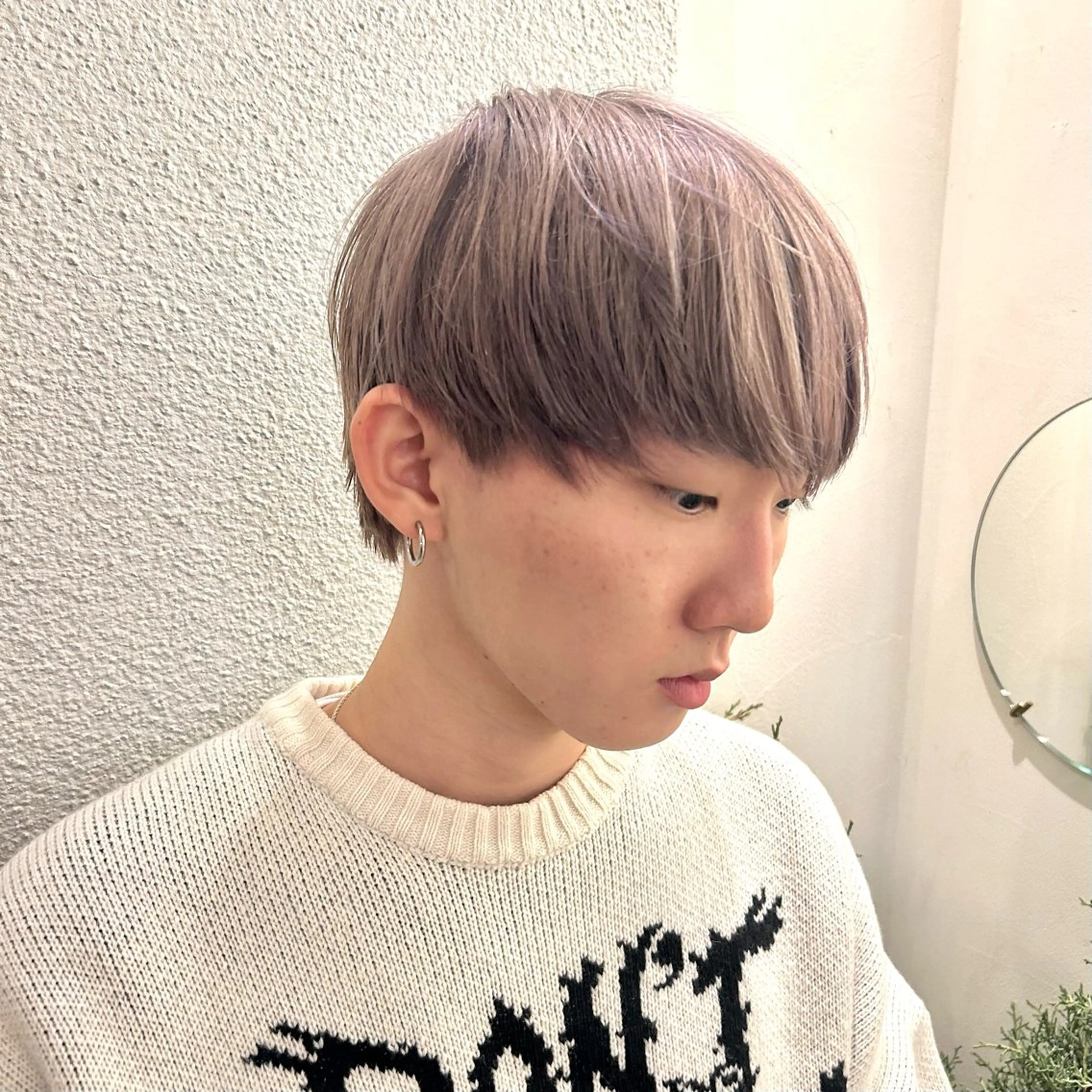 ショート カラー ショート/ウルフ ハイトーン/カイセイのヘアスタイル