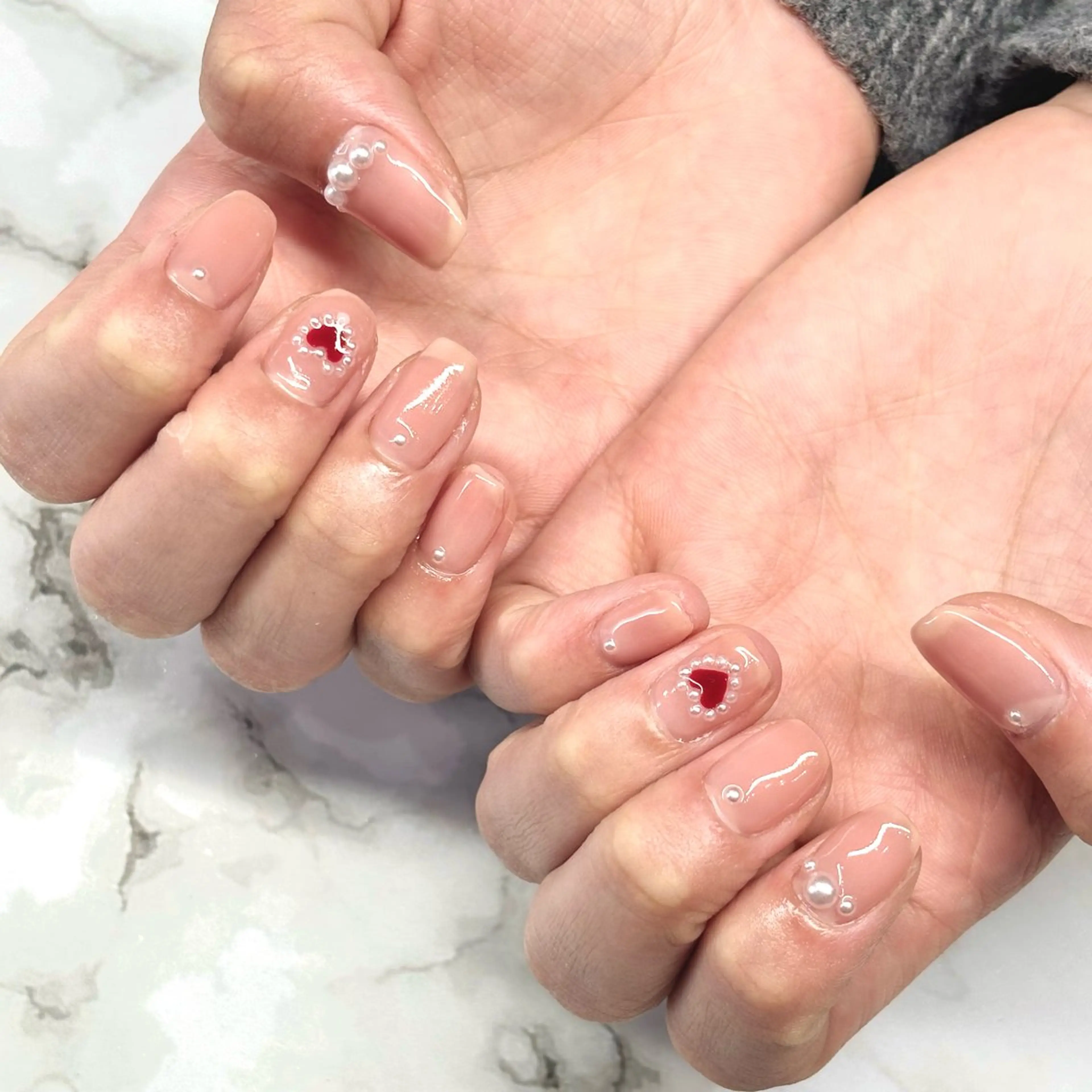 ネイル Me19🕊️‎🤍 yuriのネイルデザイン