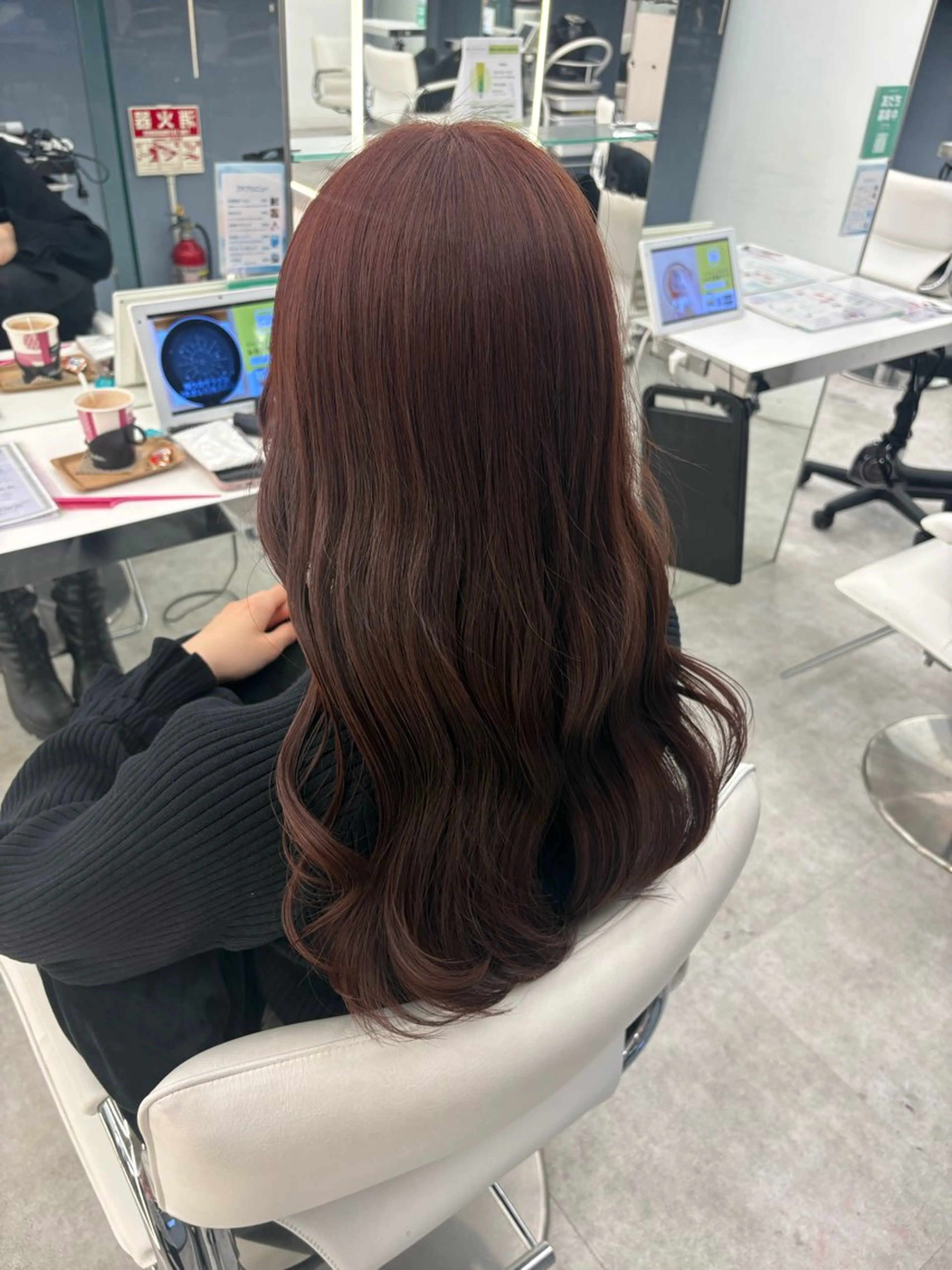 ロング カラー ヘアカラー ハイトーン/エクステ /りこぴん🎀のヘアスタイル