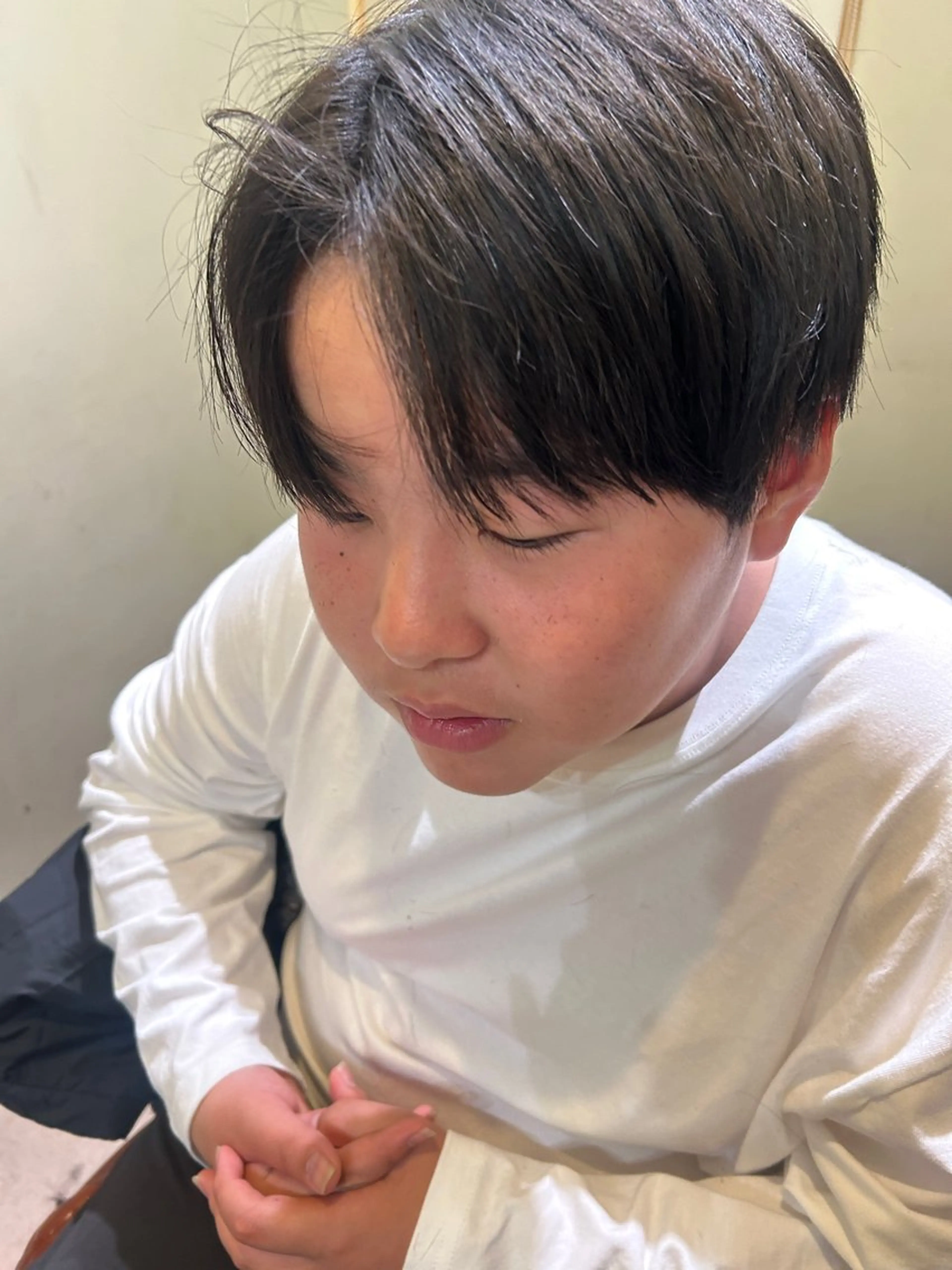 ショート カラー ヘッドスパ 久木原 ゆりのヘアスタイル