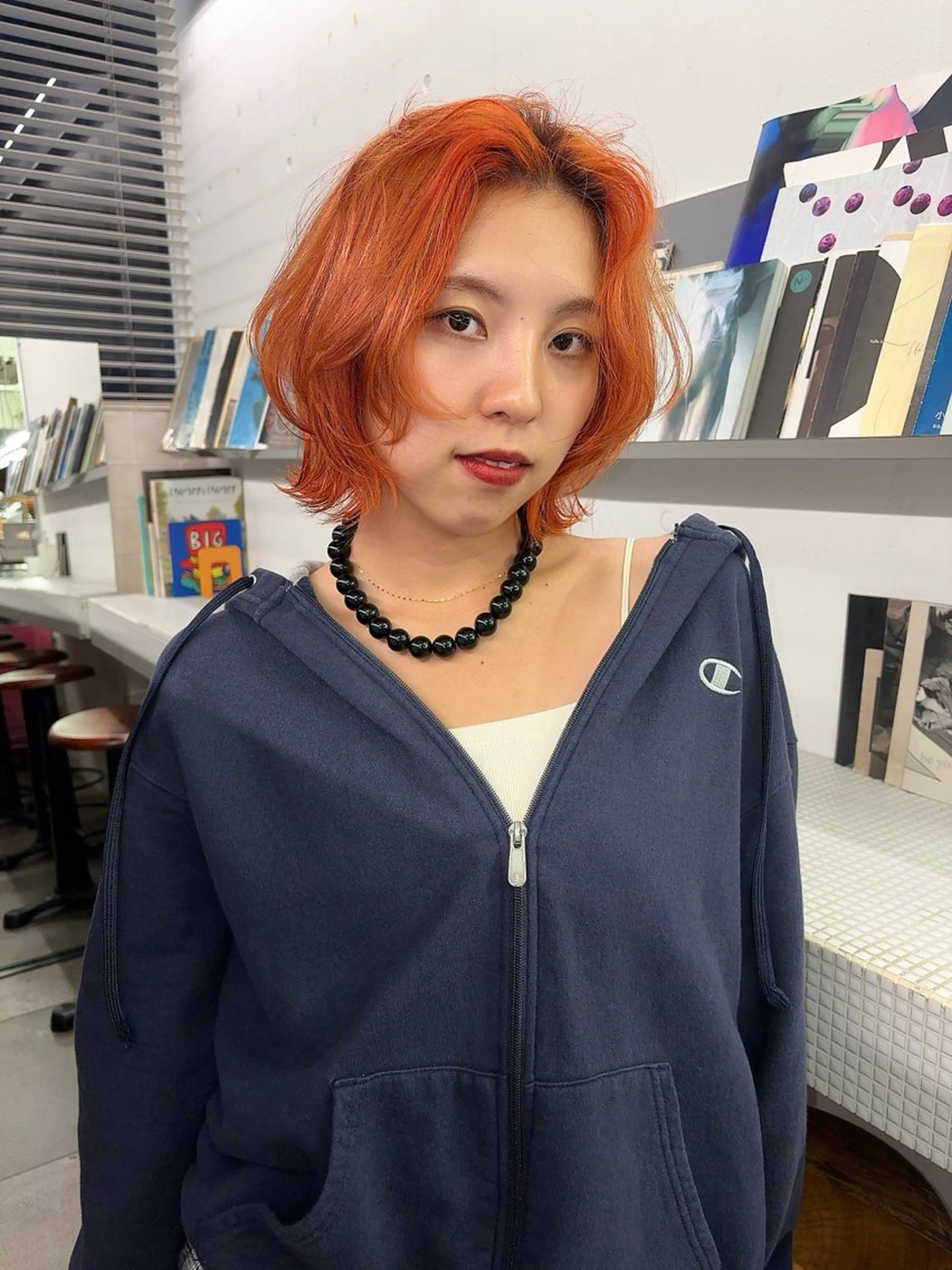 ショート カラー 工藤 姫和のヘアスタイル