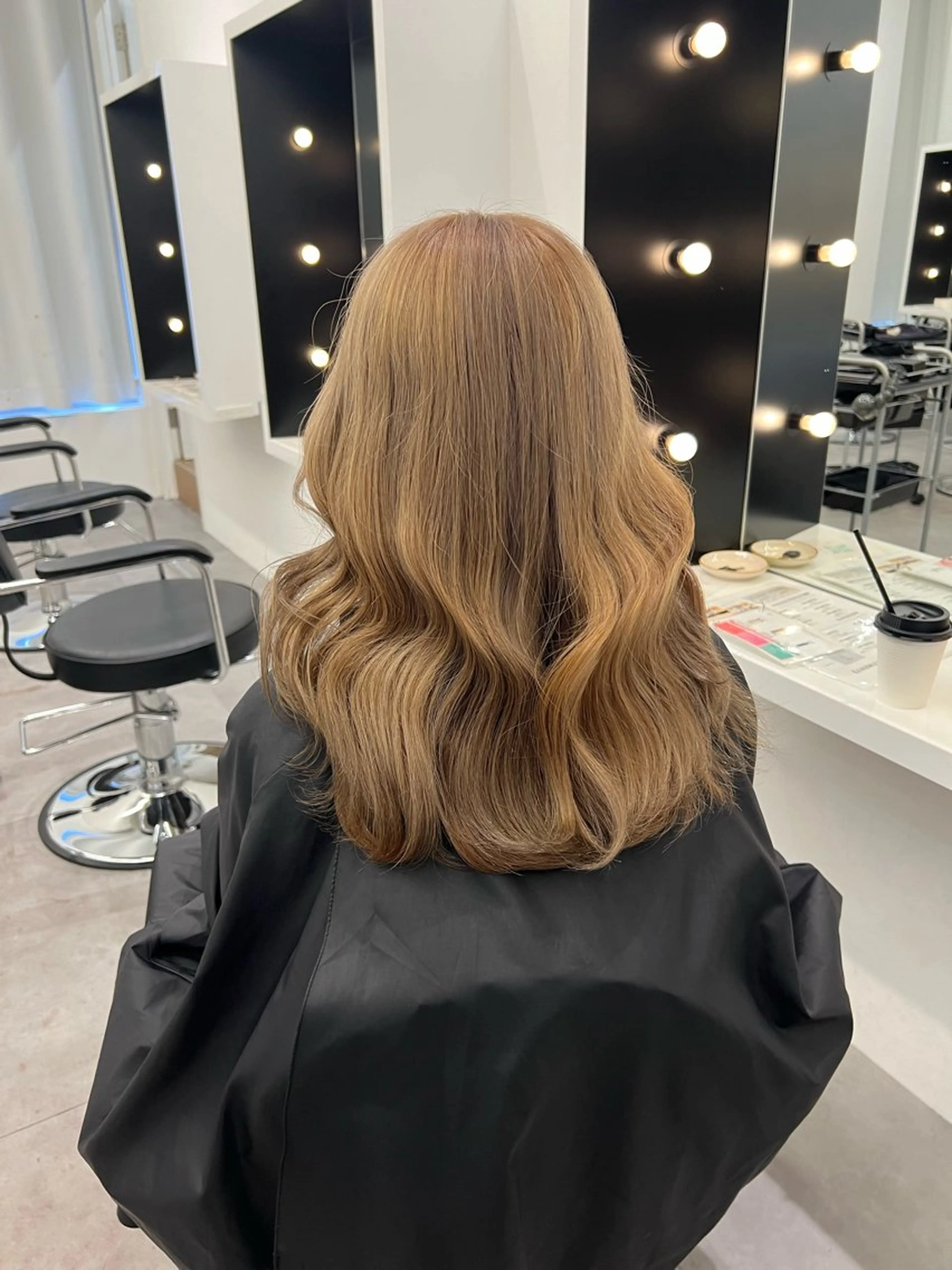 ロング しゅういち/赤み消し カラー特化のヘアスタイル