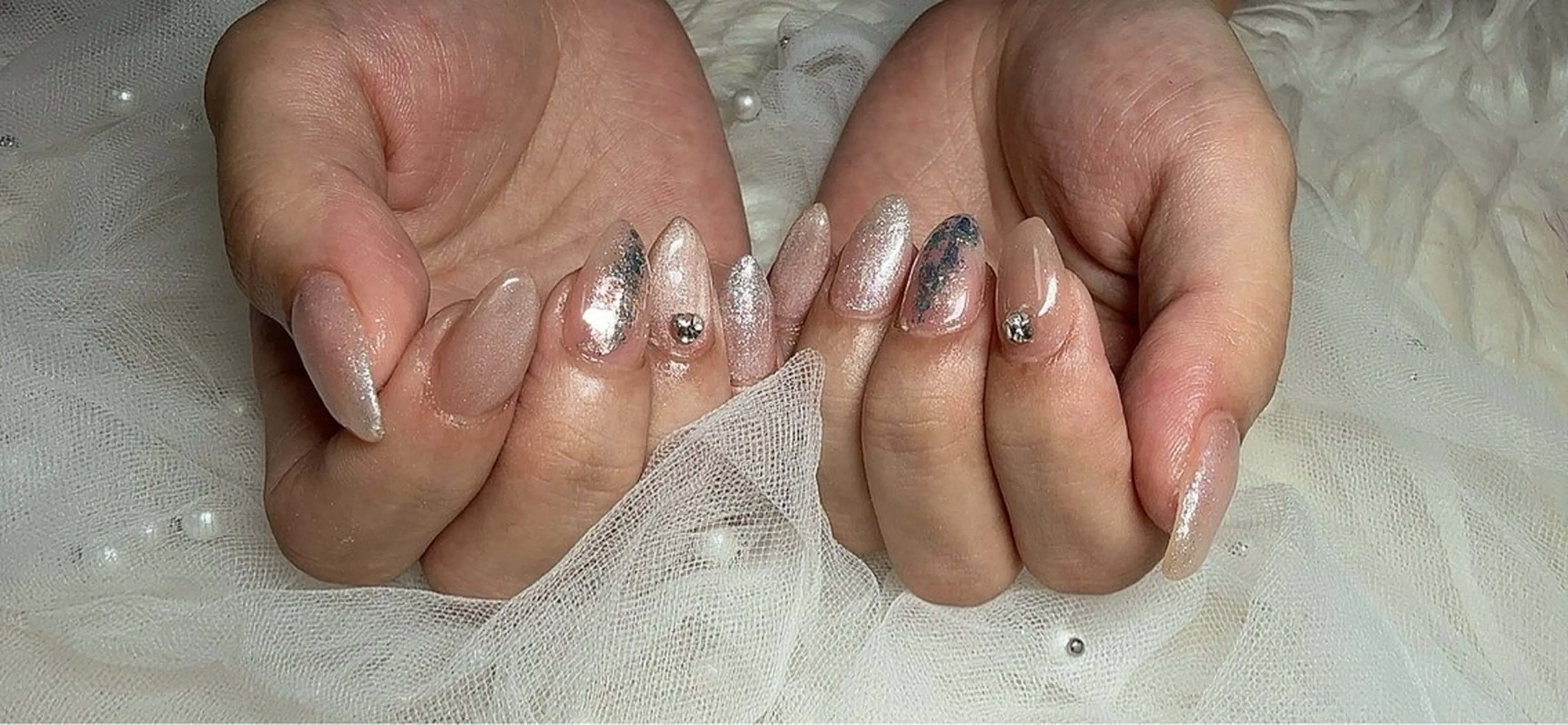 ネイル ニュアンスネイル ハンドネイル Ruana Nailのネイルデザイン