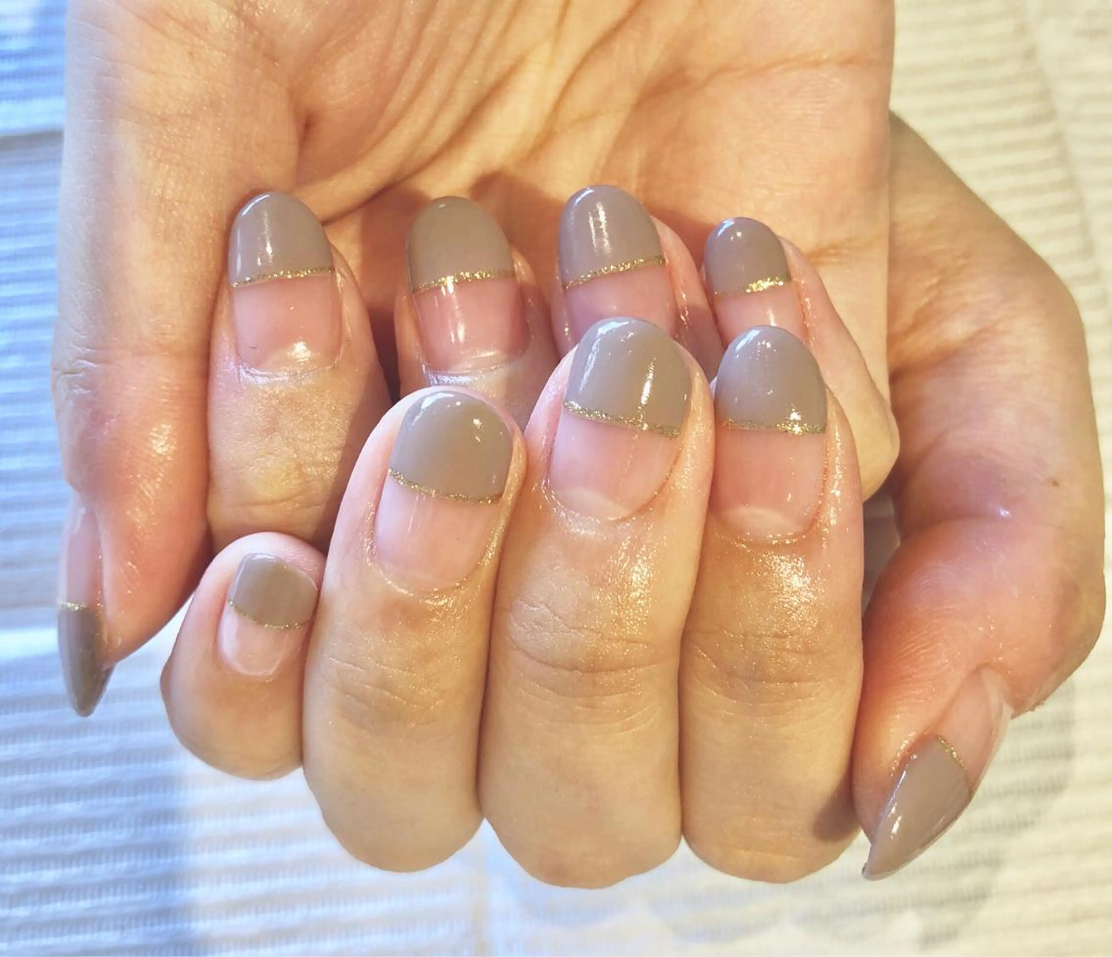 ネイル フレンチネイル TRAM-nail moriizumiのネイルデザイン