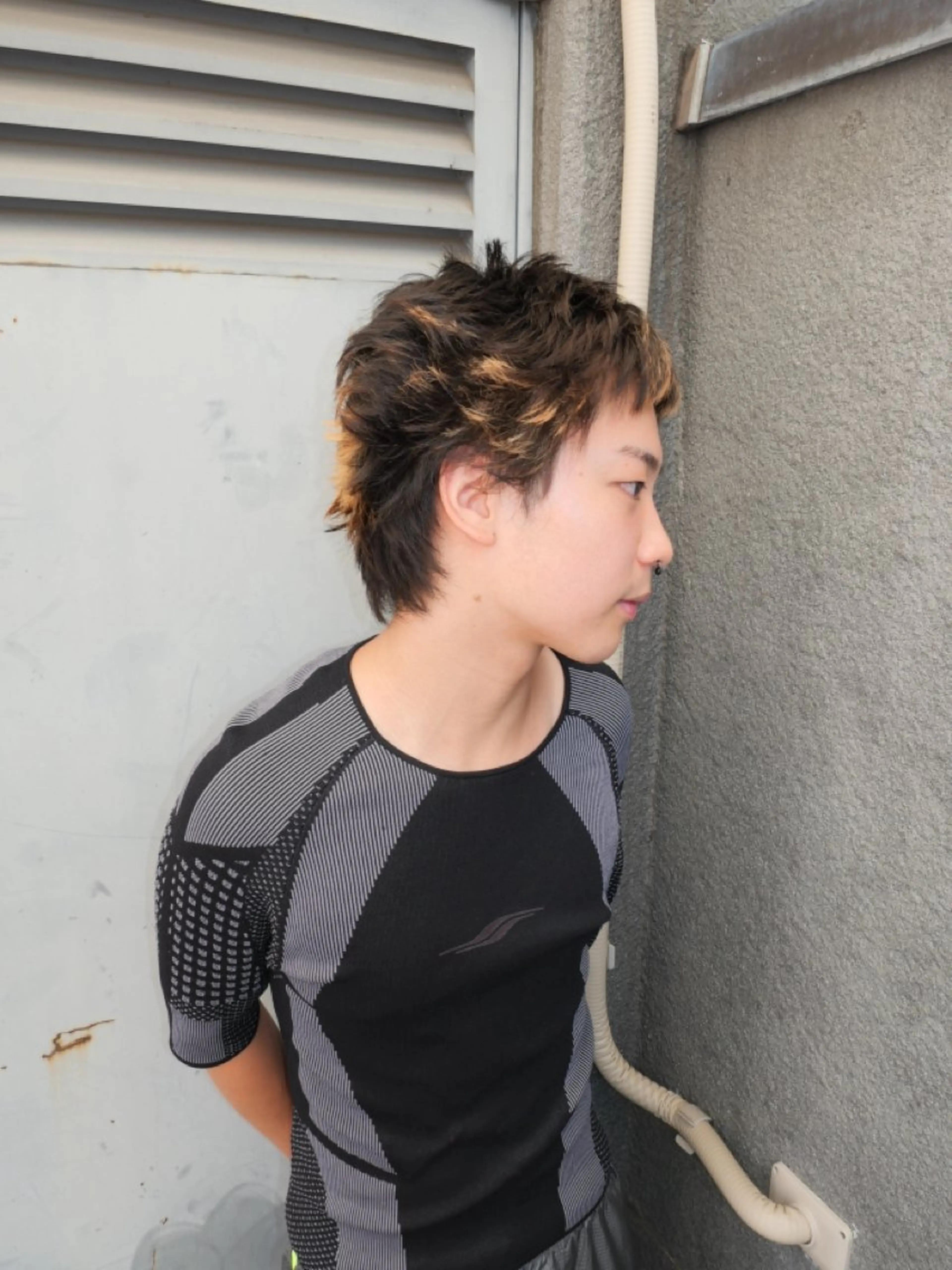 ショート カットモデル FILMSりくのヘアスタイル