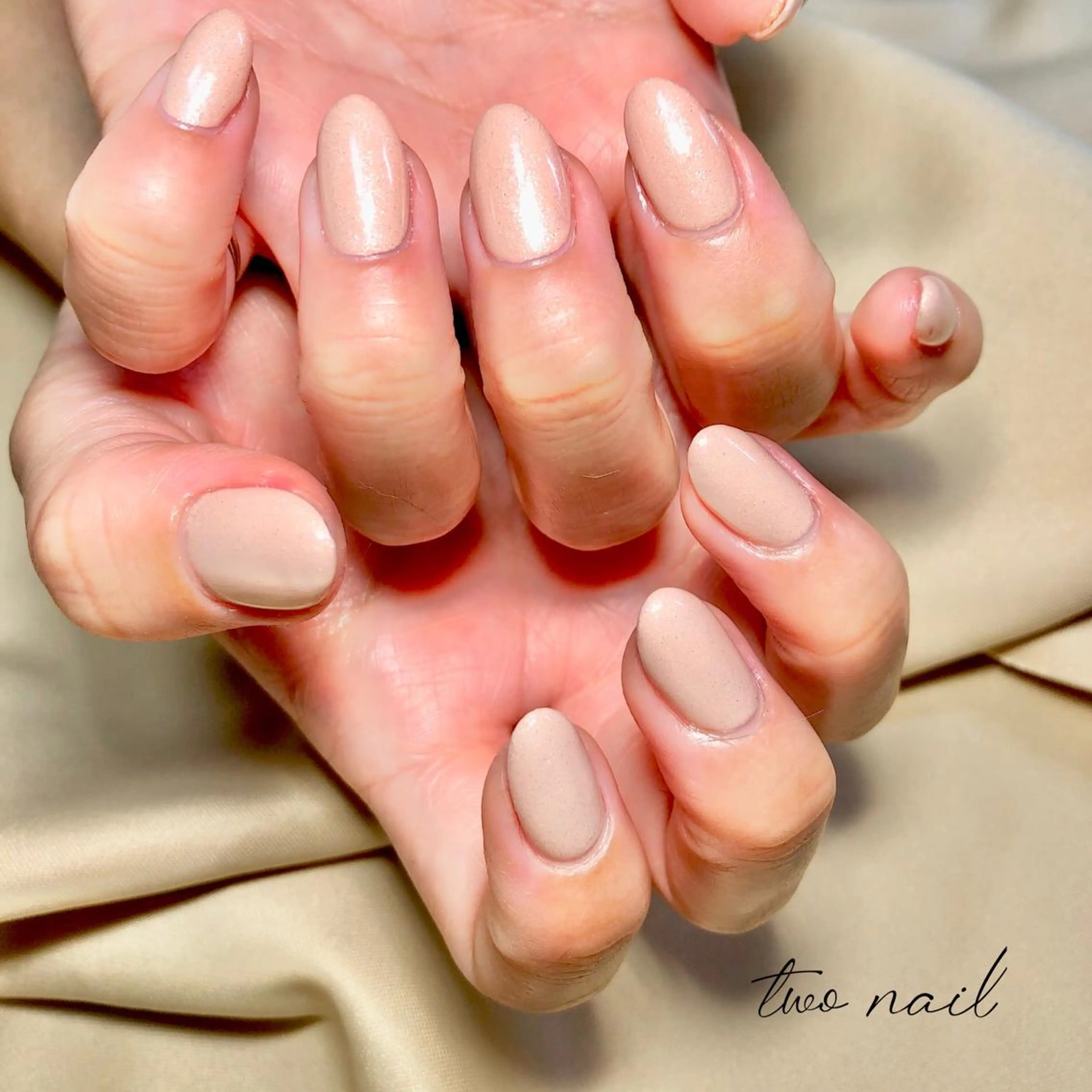 ネイル アートネイル フットネイル ハート ニュアンスネイル ホワイト ハンドネイル two nailのネイルデザイン