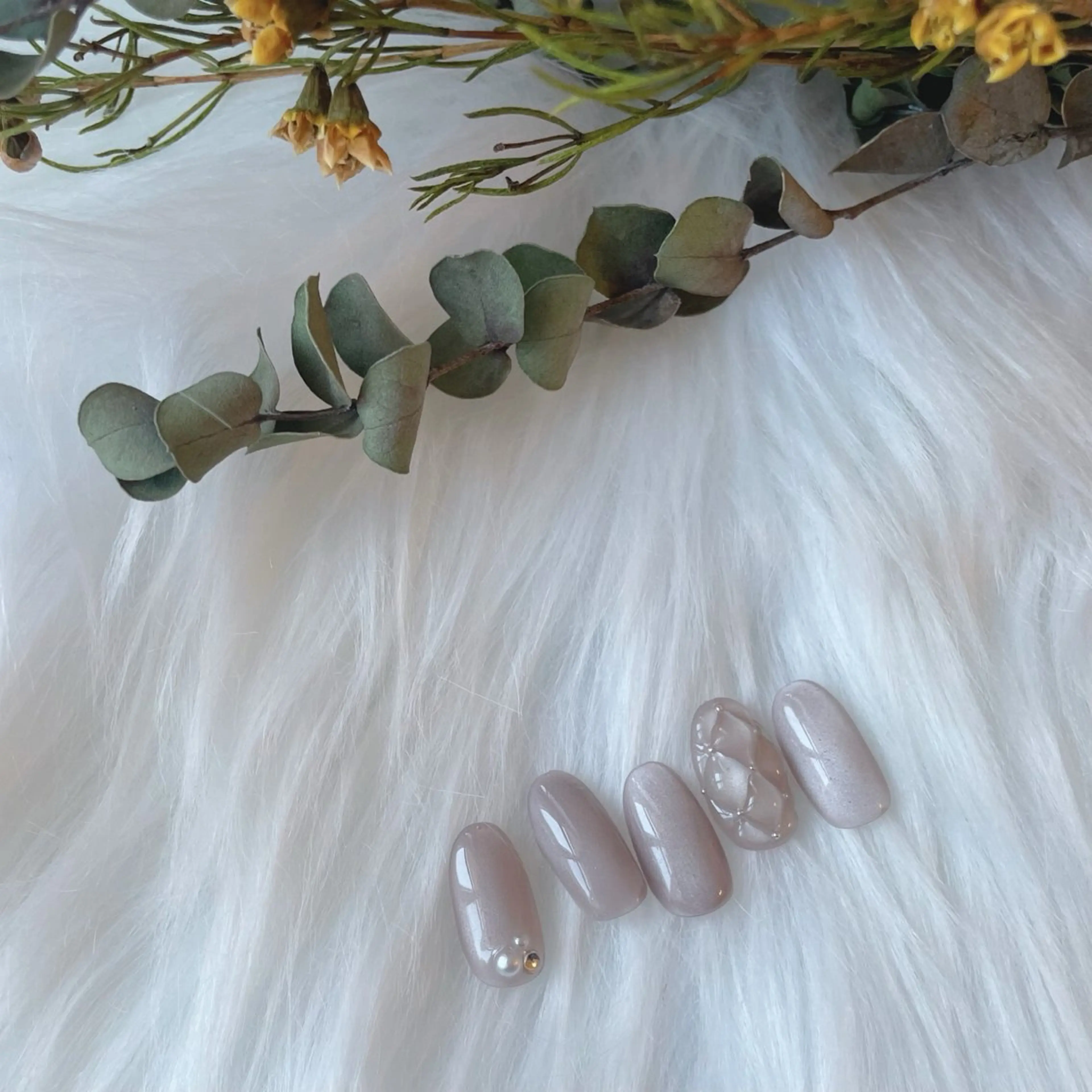 ネイル ブルー フレンチネイル キラキラネイル マグネットネイル ニュアンスネイル ハンドネイル timtam --sakiのネイルデザイン