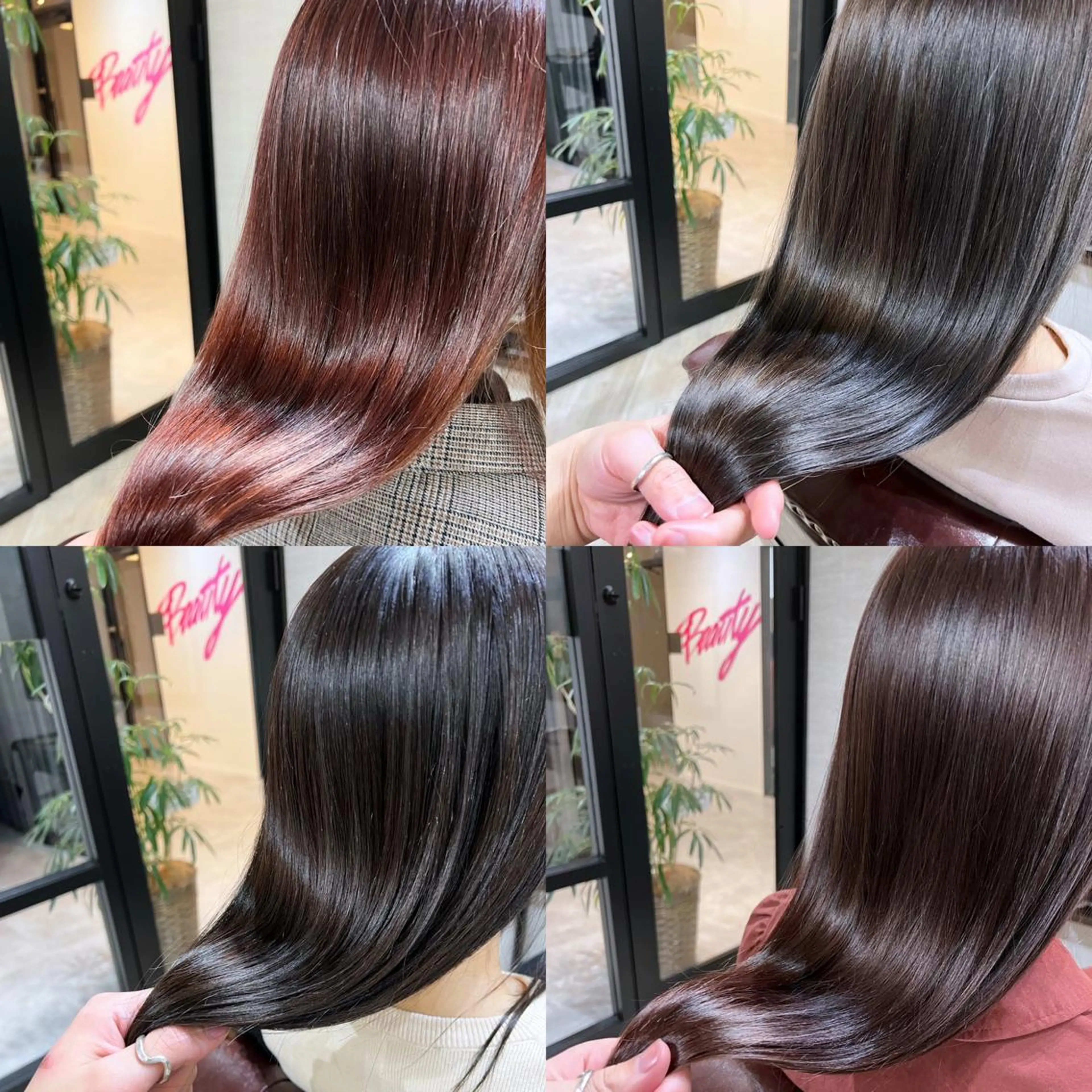 ロング カラー 髪質改善 トリートメント 縮毛矯正×髪質改善 店長　DAITOのヘアスタイル