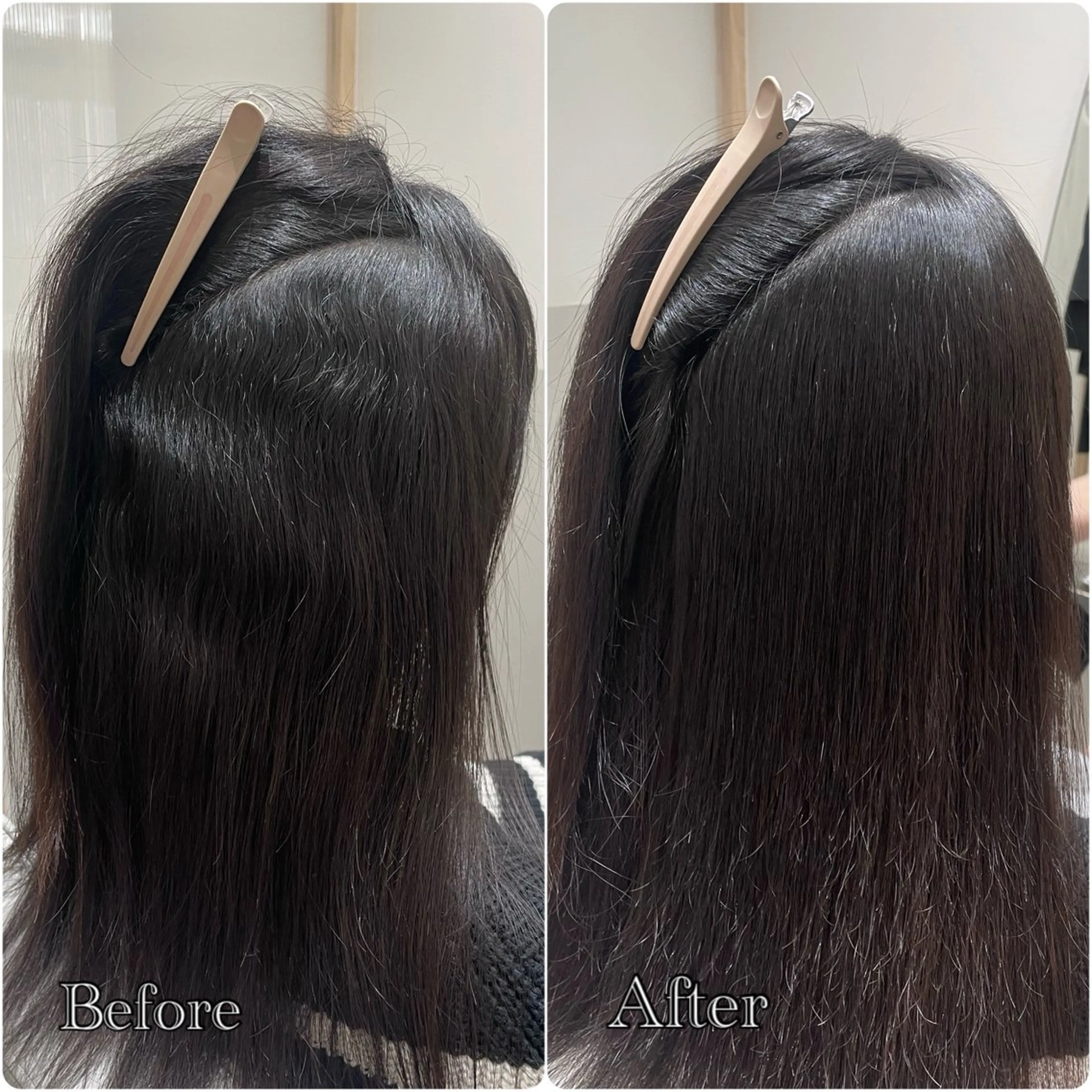 【癖をしっかり伸ばしたい方🌈】艶髪ストレート(縮毛矯正)の写真