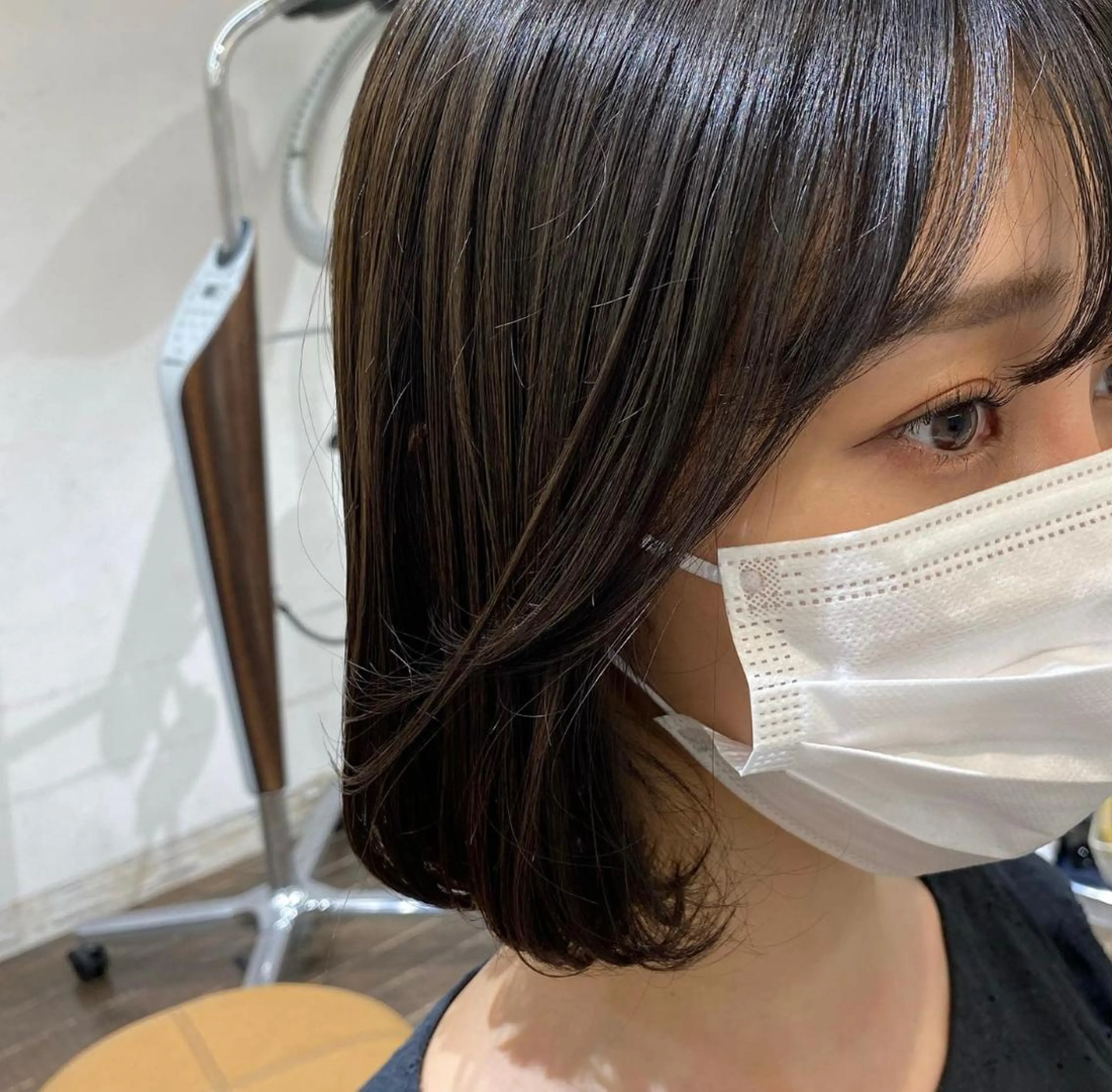 ミディアム カラー 🎗️【ヘアセット 美眉】吉川玲🎗️のヘアスタイル