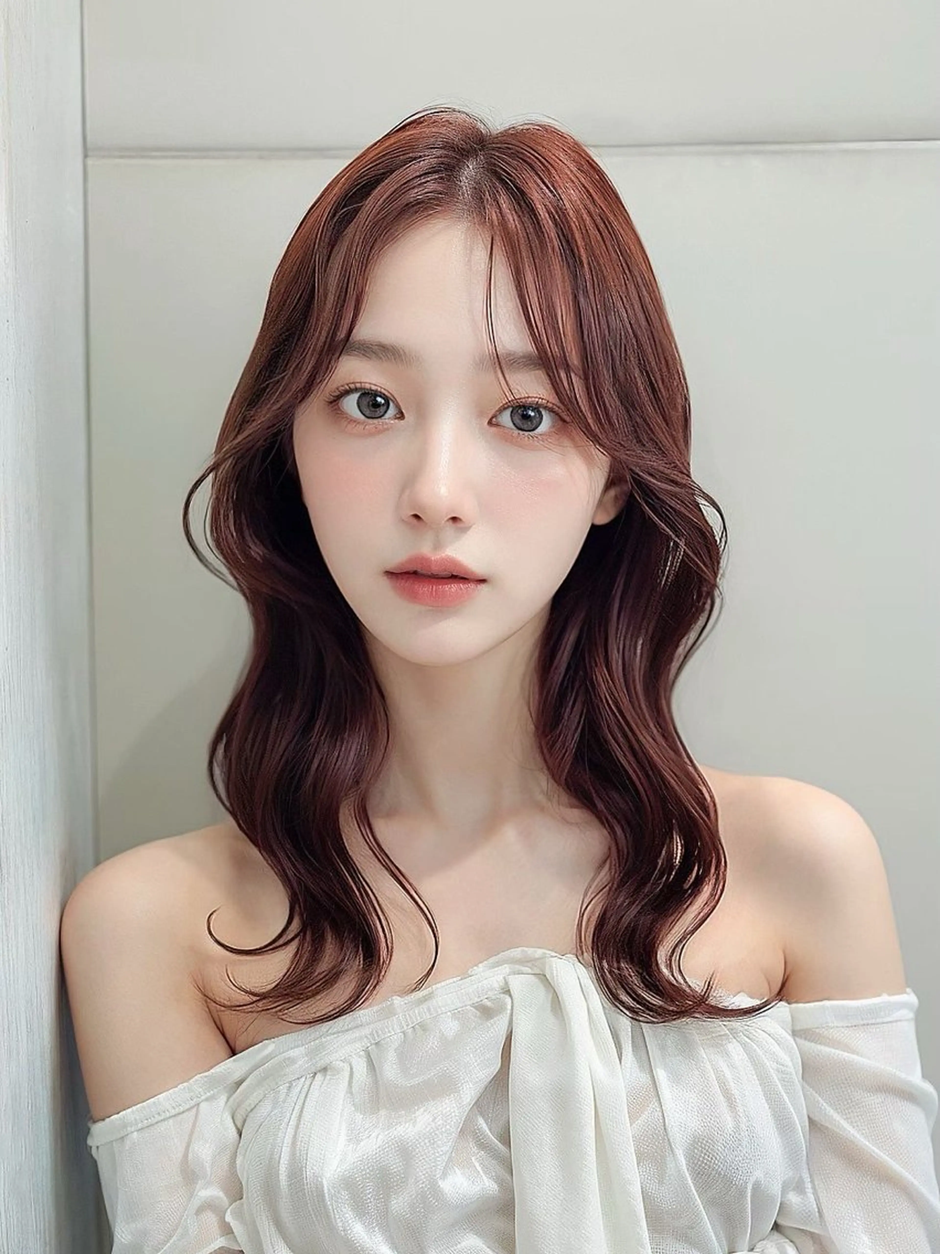 セミロング 🤍店長　髪質改善 カラー縮毛特化🤍のヘアスタイル