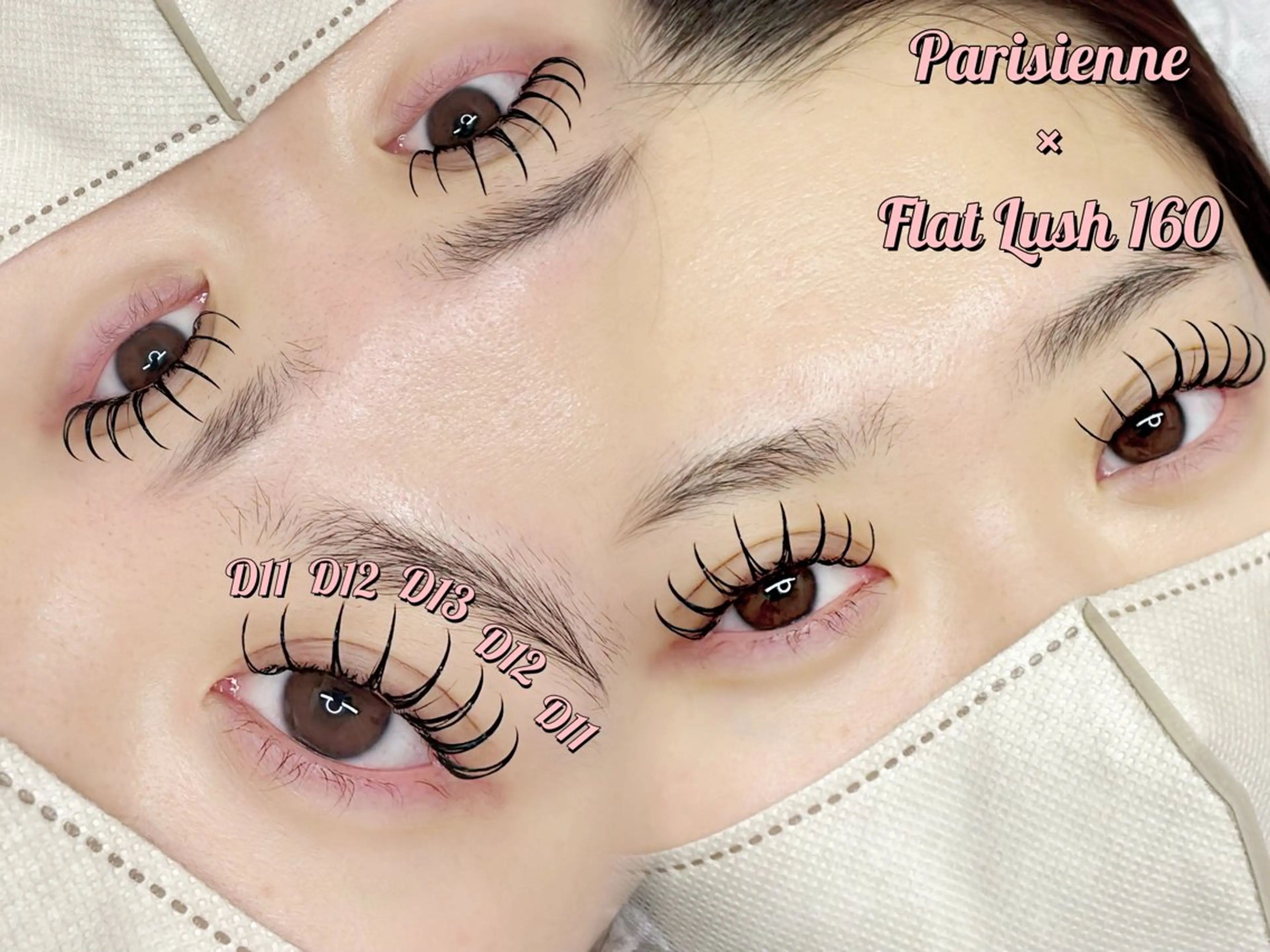 マツエク・マツパ ECLART Yumekaのマツエク・マツパデザイン