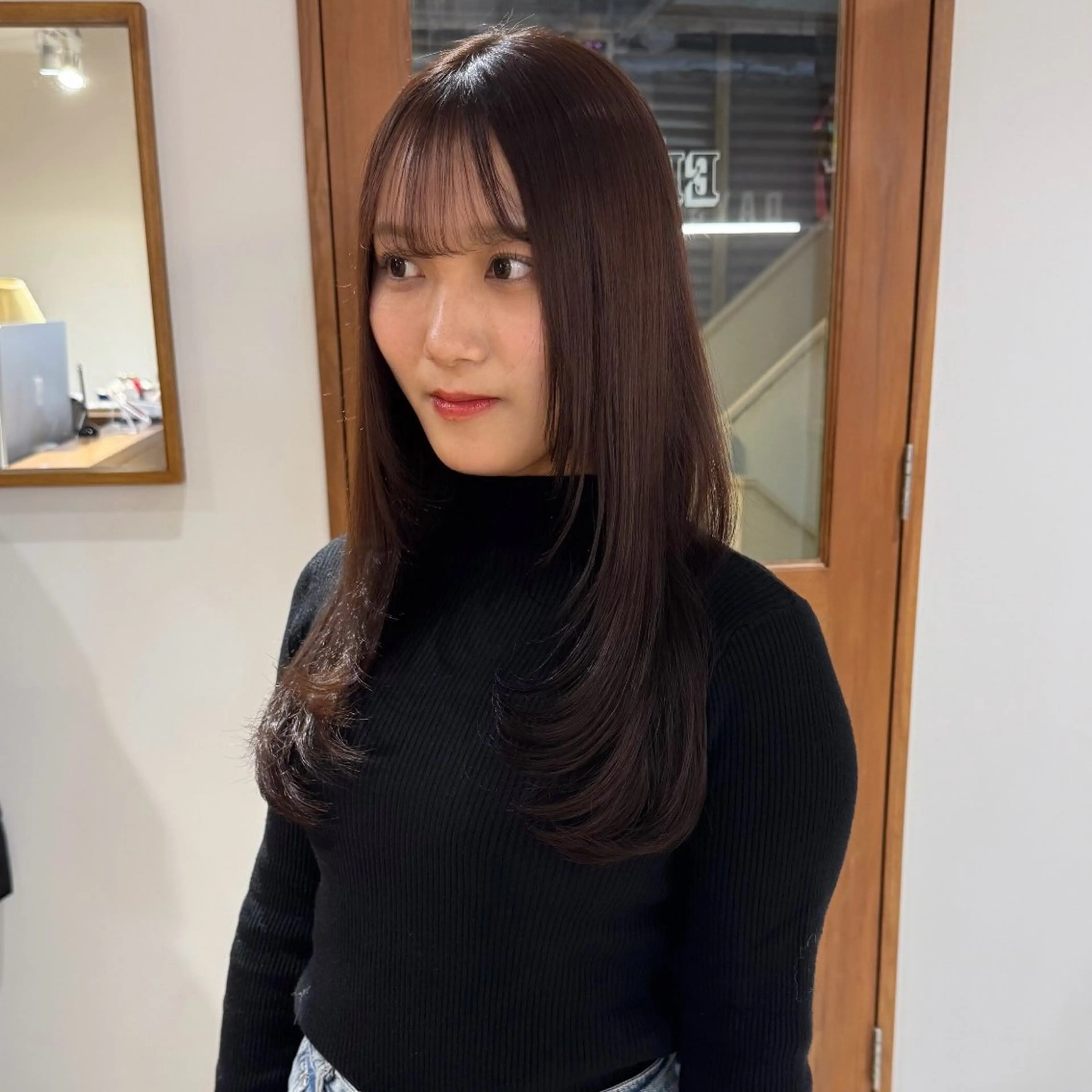 カラー ヘアカラー トリートメント 優梨 EIGHT💞のヘアスタイル