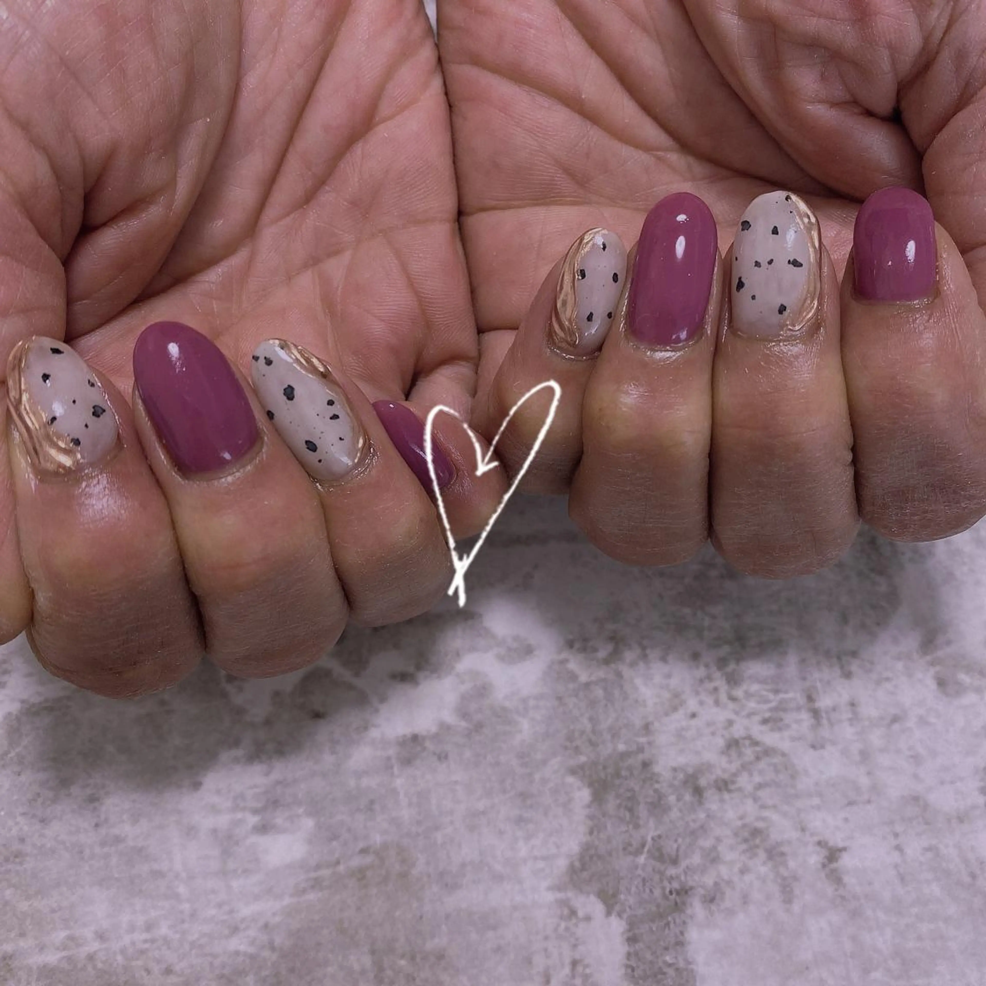 ネイル 吉岡 裕子のネイルデザイン