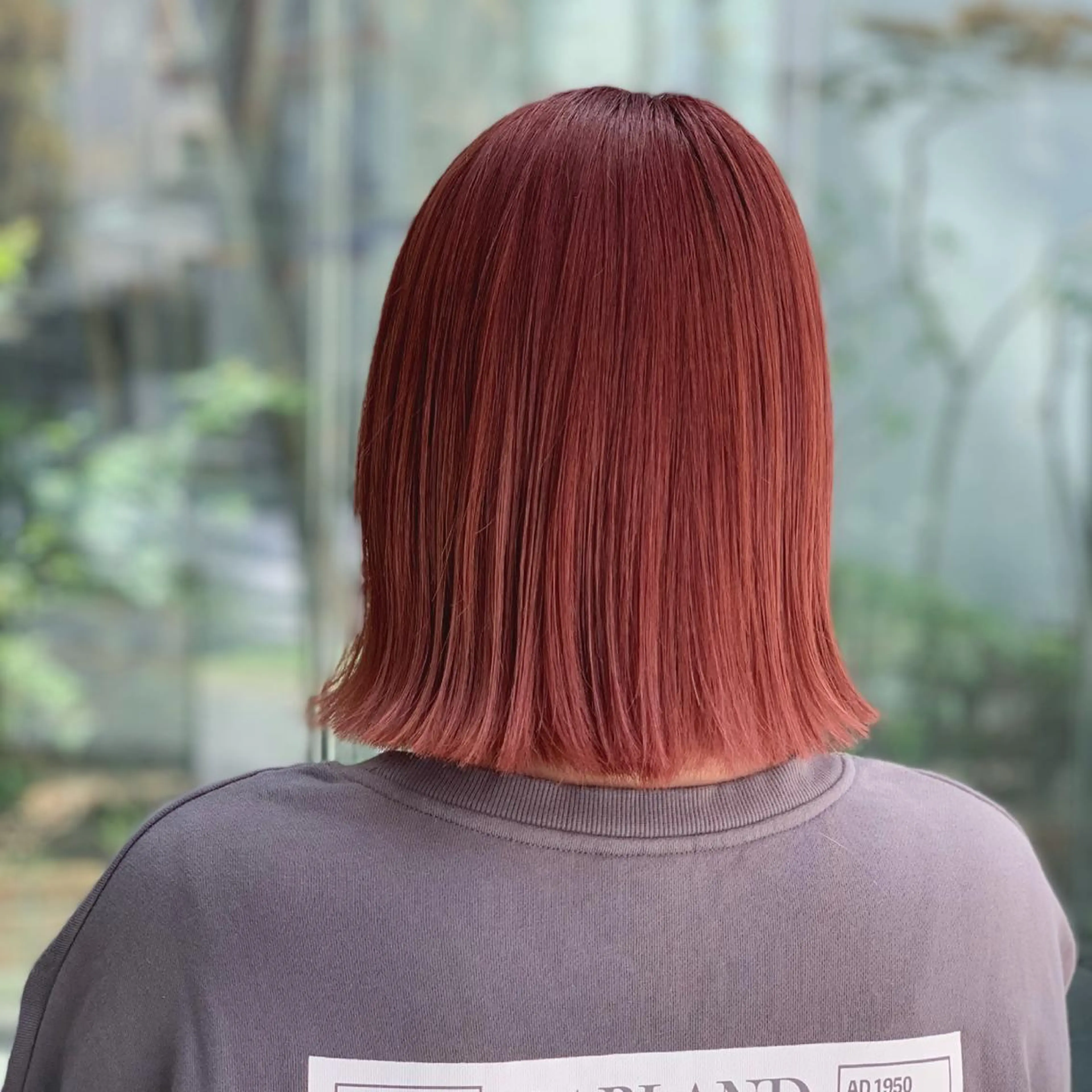ミディアム カラー ブリーチ fio マナミのヘアスタイル